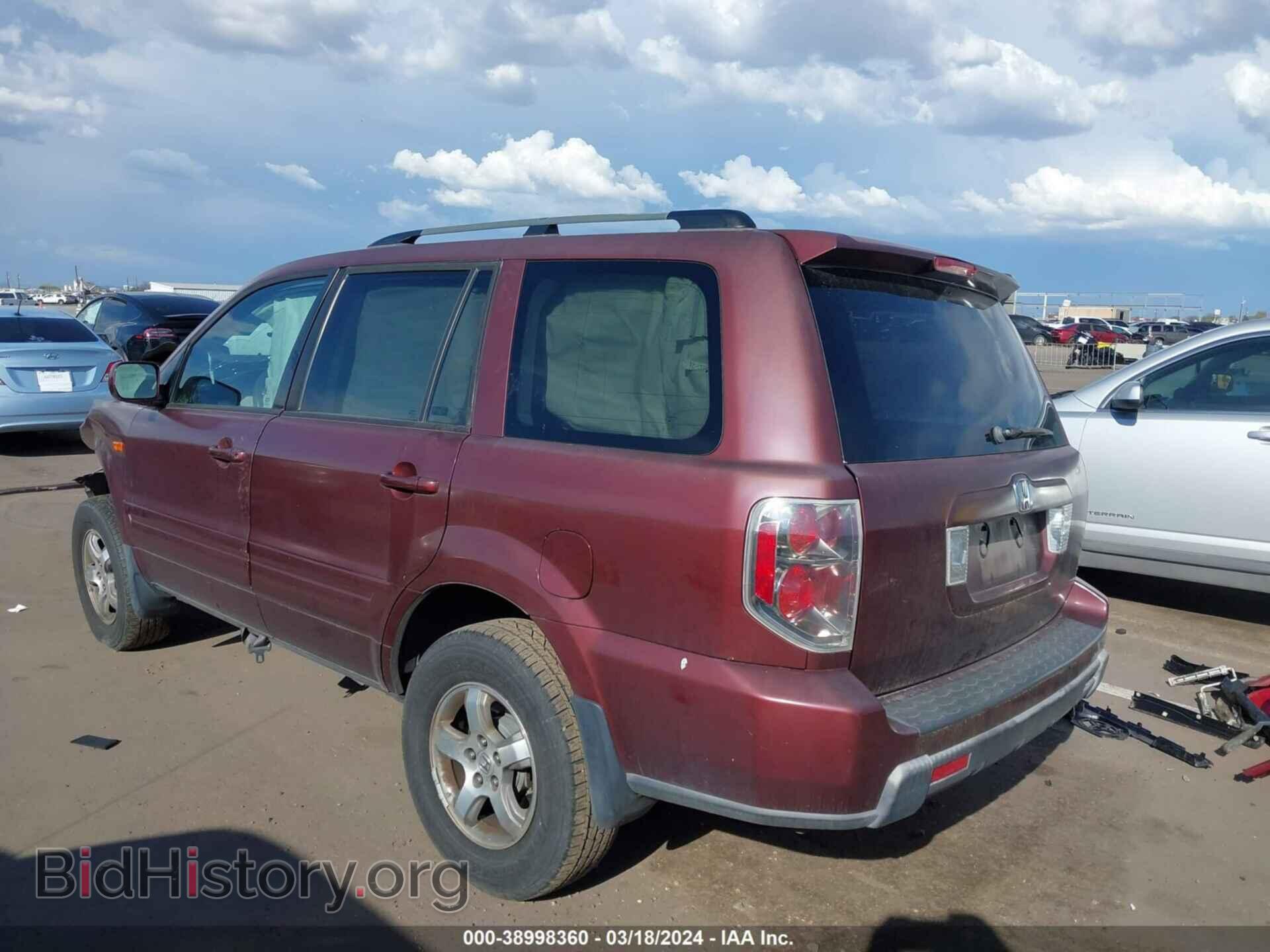2007 HONDA PILOT - VIN: 5FNYF28477B035232 - Фото 3
