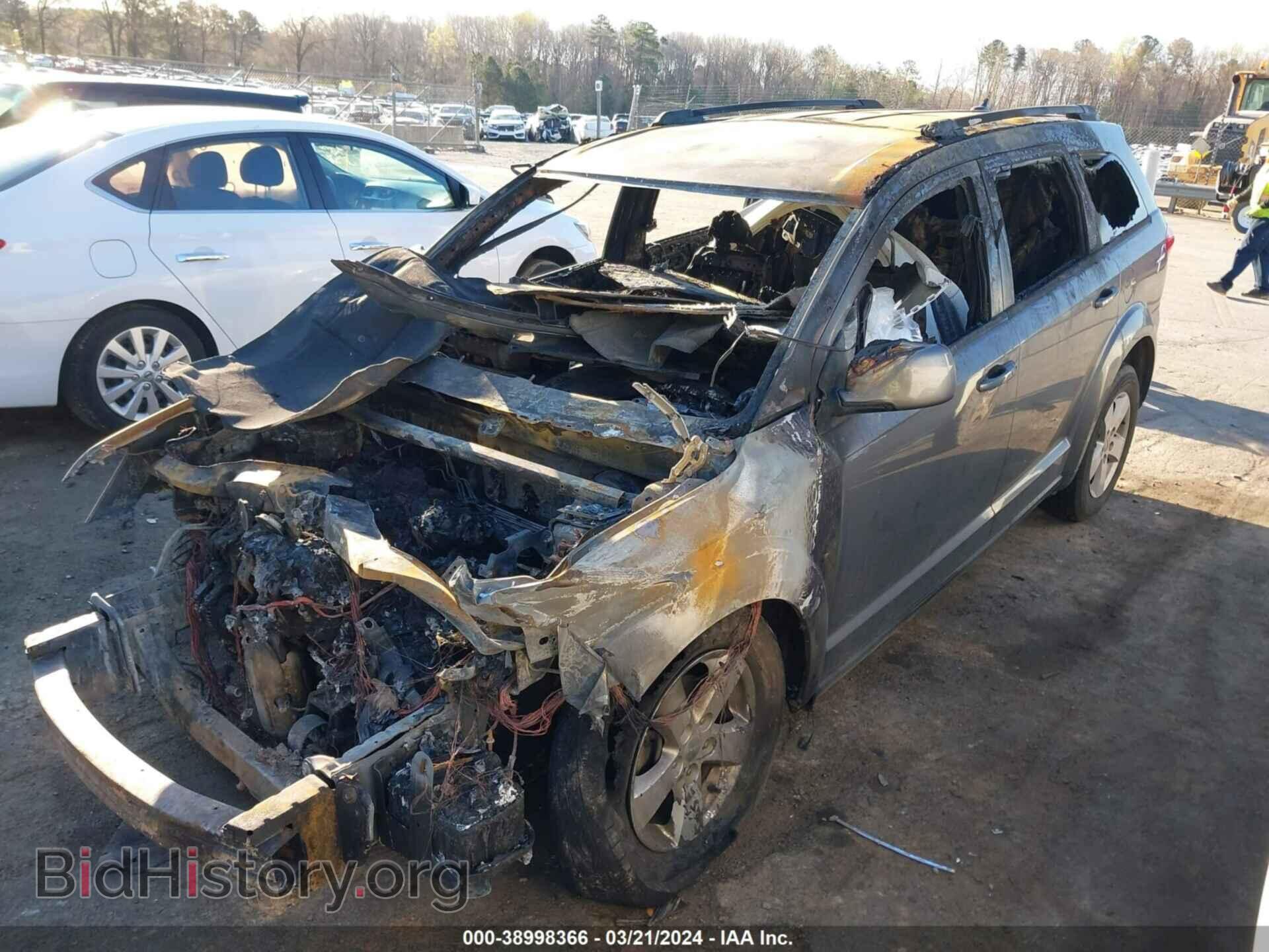 2012 DODGE JOURNEY - VIN: 3C4PDDBG9CT240112 - Фото 2