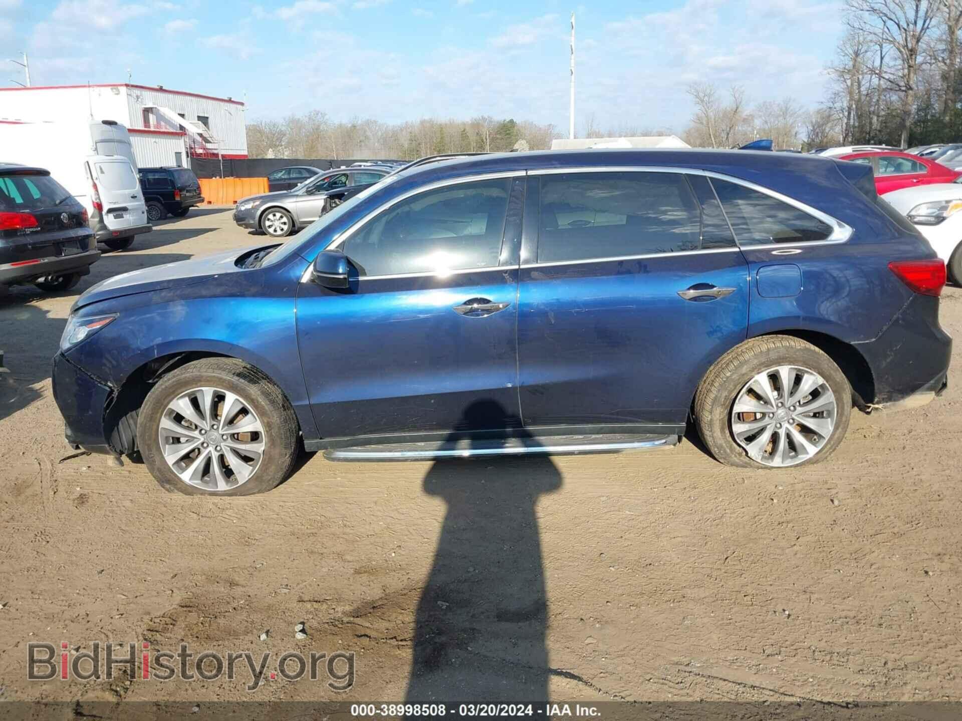 2016 ACURA MDX - VIN: 5FRYD4H41GB027885 - Фото 14