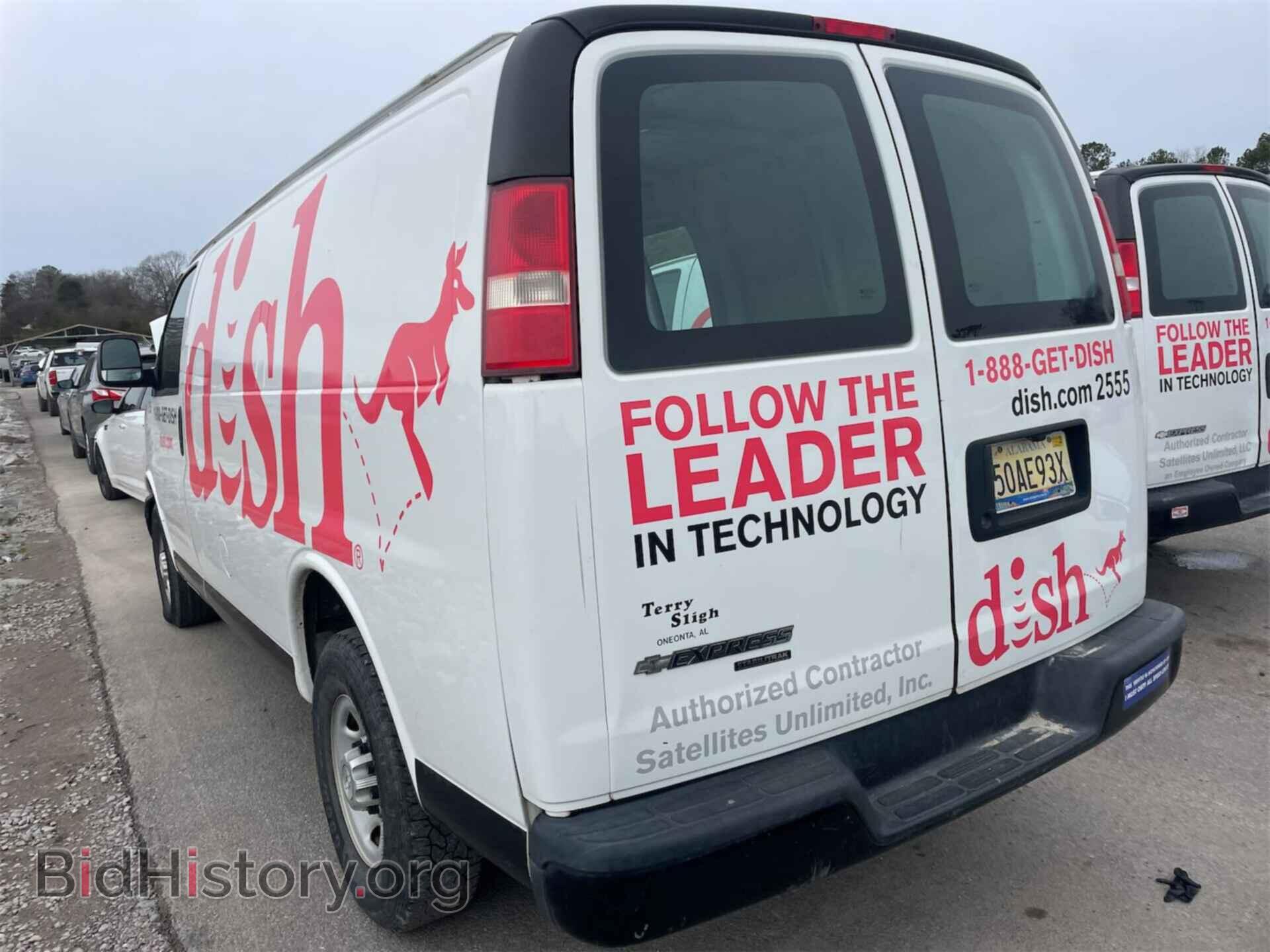 2014 CHEVROLET EXPRESS 2500 - VIN: 1GCWGFCA9E1208392 - Фото 3
