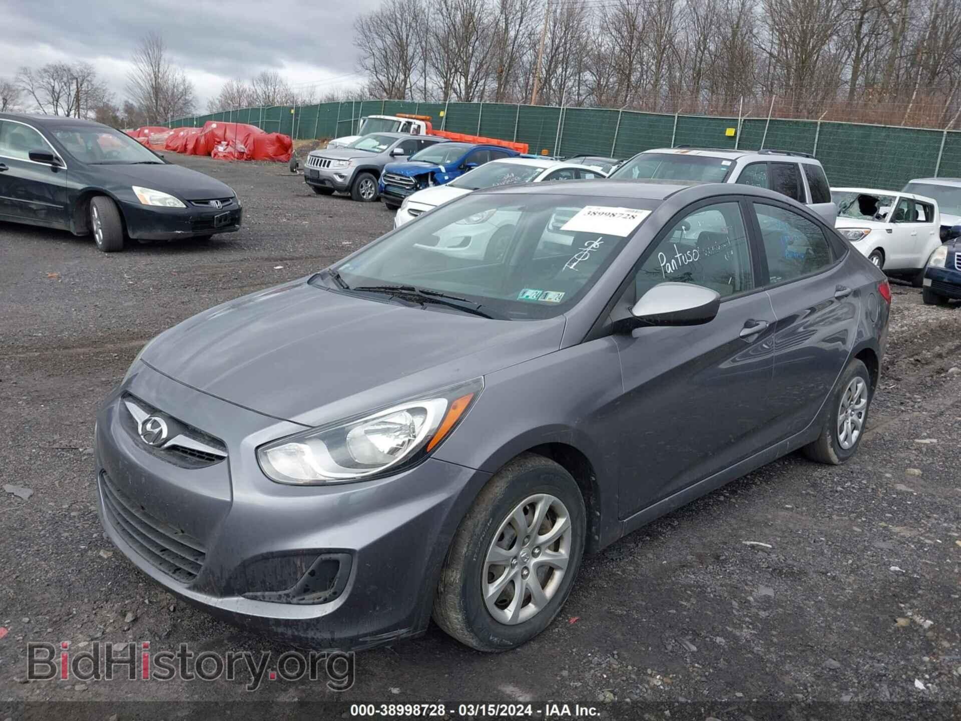 2014 HYUNDAI ACCENT - VIN: KMHCT4AE3EU674614 - Фото 2