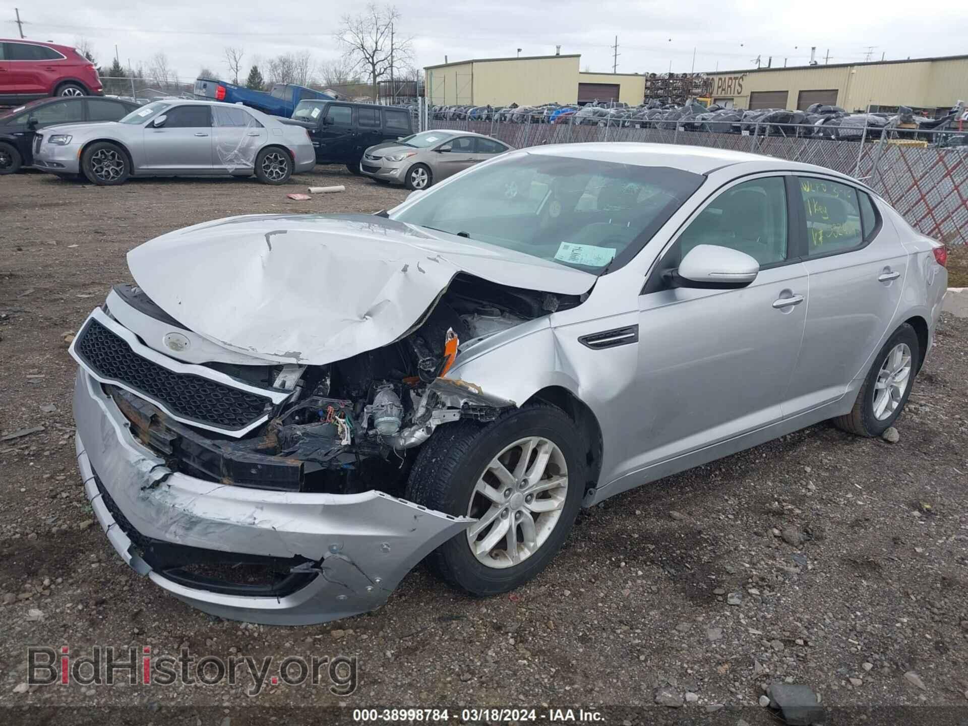 2013 KIA OPTIMA - VIN: KNAGM4A71D5352404 - Фото 2