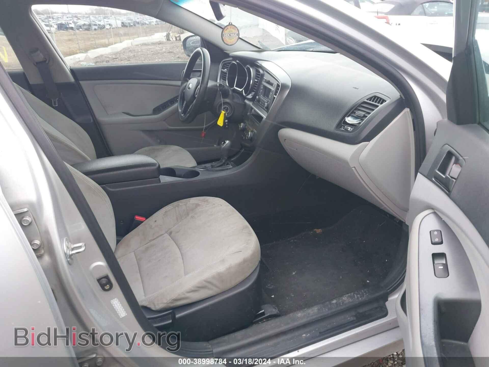 2013 KIA OPTIMA - VIN: KNAGM4A71D5352404 - Фото 5
