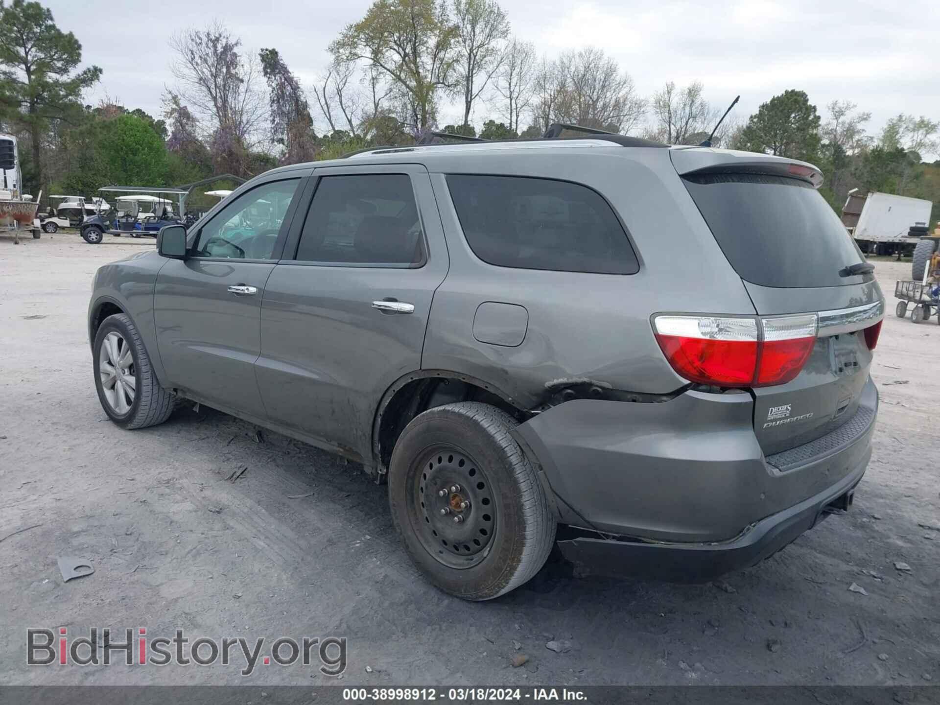 2013 DODGE DURANGO - VIN: 1C4RDHDG5DC582893 - Photo 3