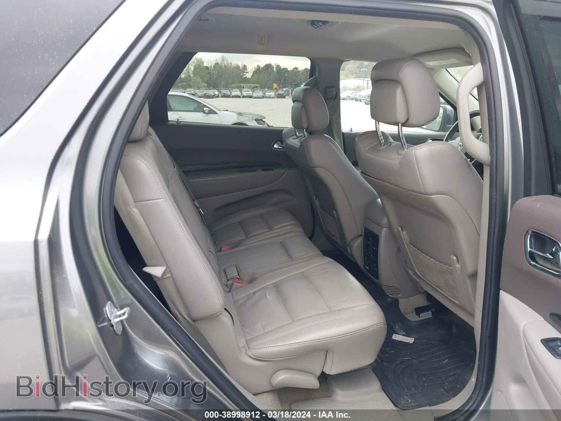 2013 DODGE DURANGO - VIN: 1C4RDHDG5DC582893 - Photo 8