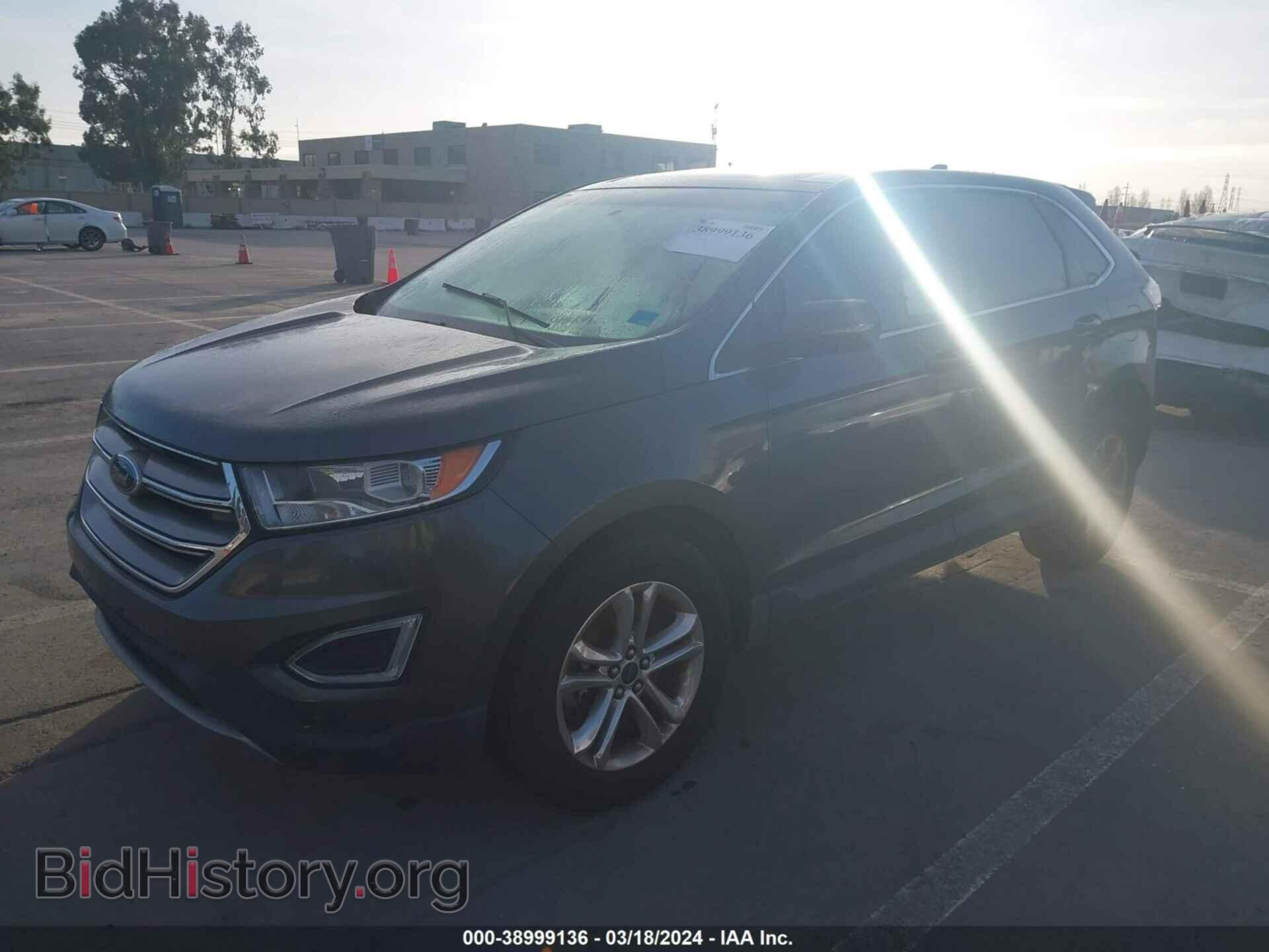 2015 FORD EDGE - VIN: 2FMTK4J93FBB67967 - Фото 2