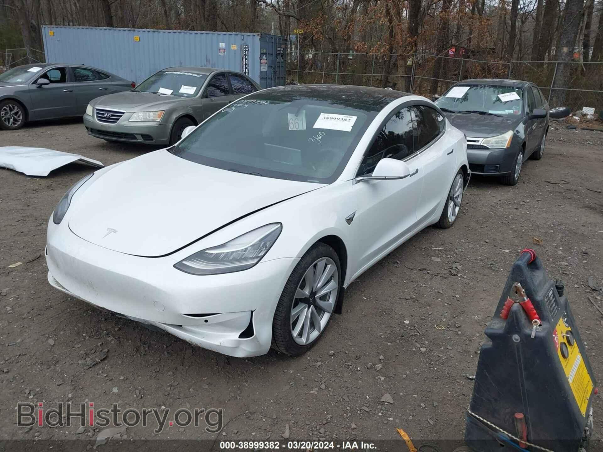 2019 TESLA MODEL 3 - VIN: 5YJ3E1EA3KF436464 - Фото 2