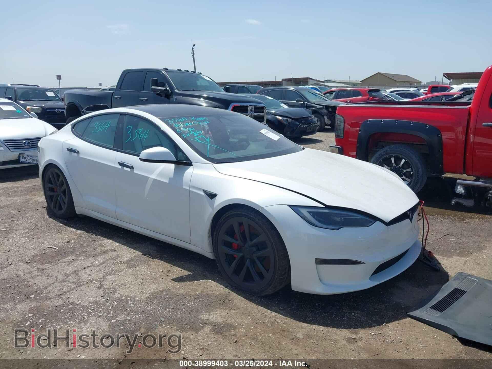 Photo 5YJSA1E63PF524604 - TESLA MODEL S 2023