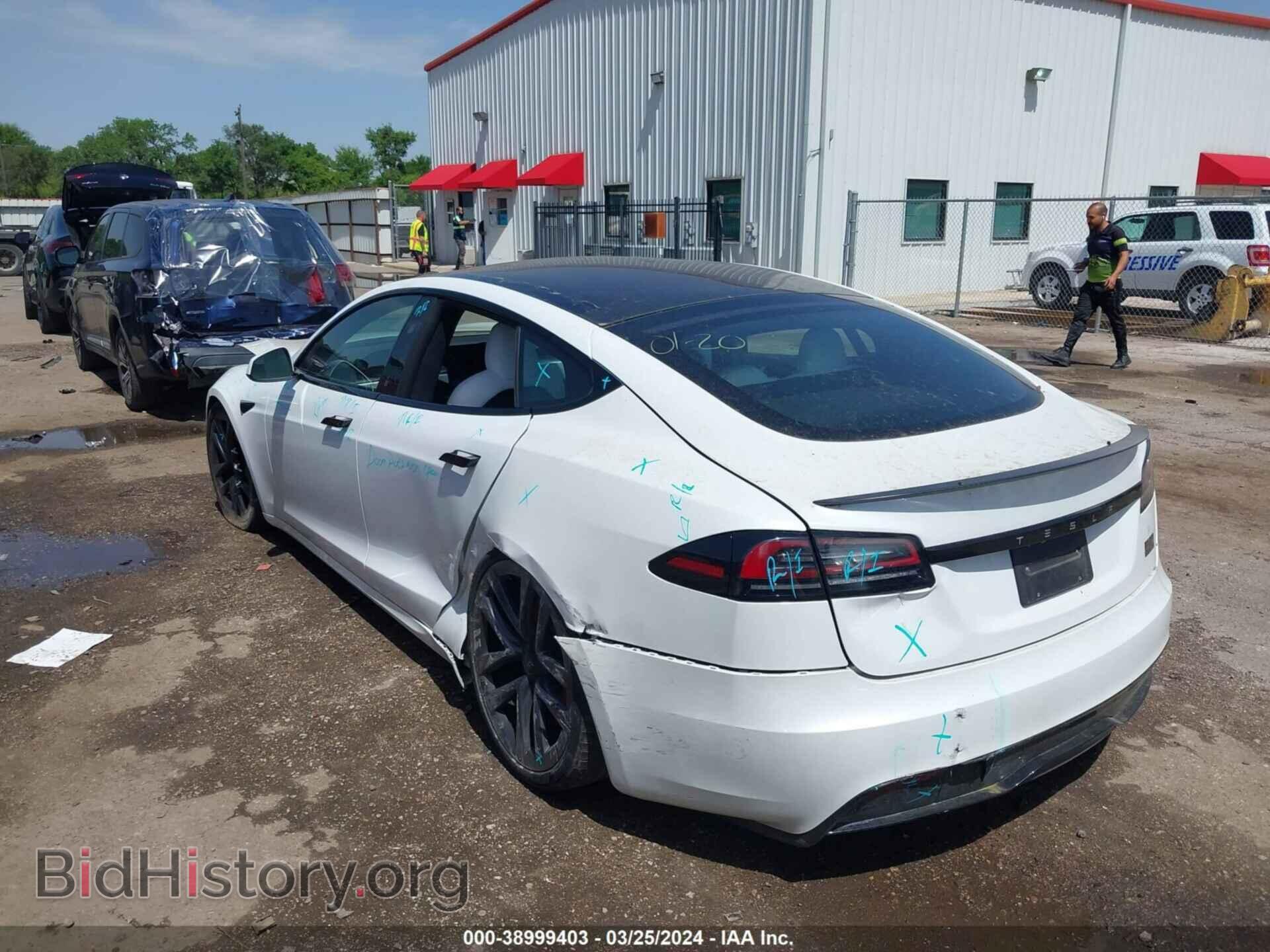 2023 TESLA MODEL S - VIN: 5YJSA1E63PF524604 - Фото 3