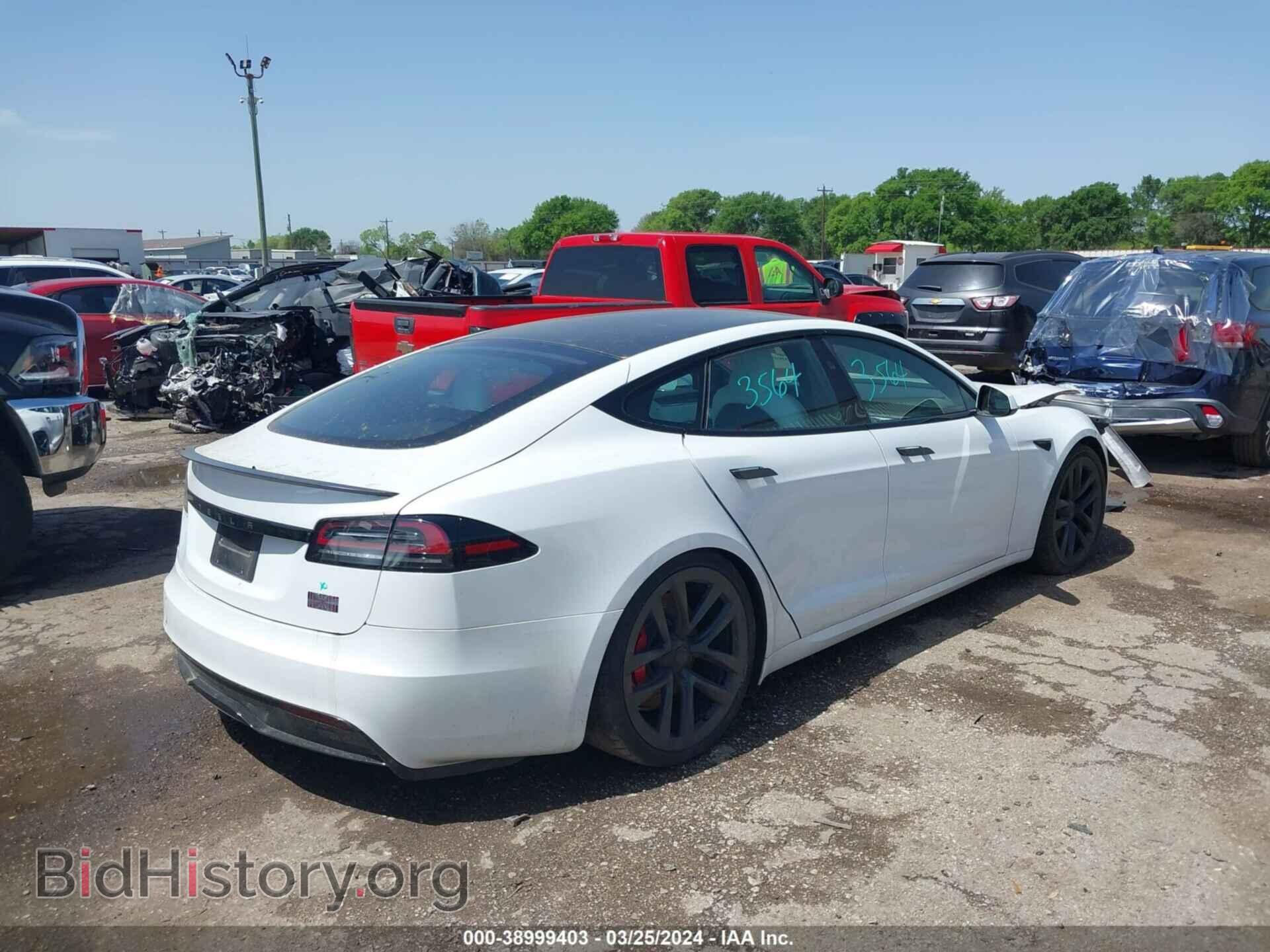 2023 TESLA MODEL S - VIN: 5YJSA1E63PF524604 - Фото 4