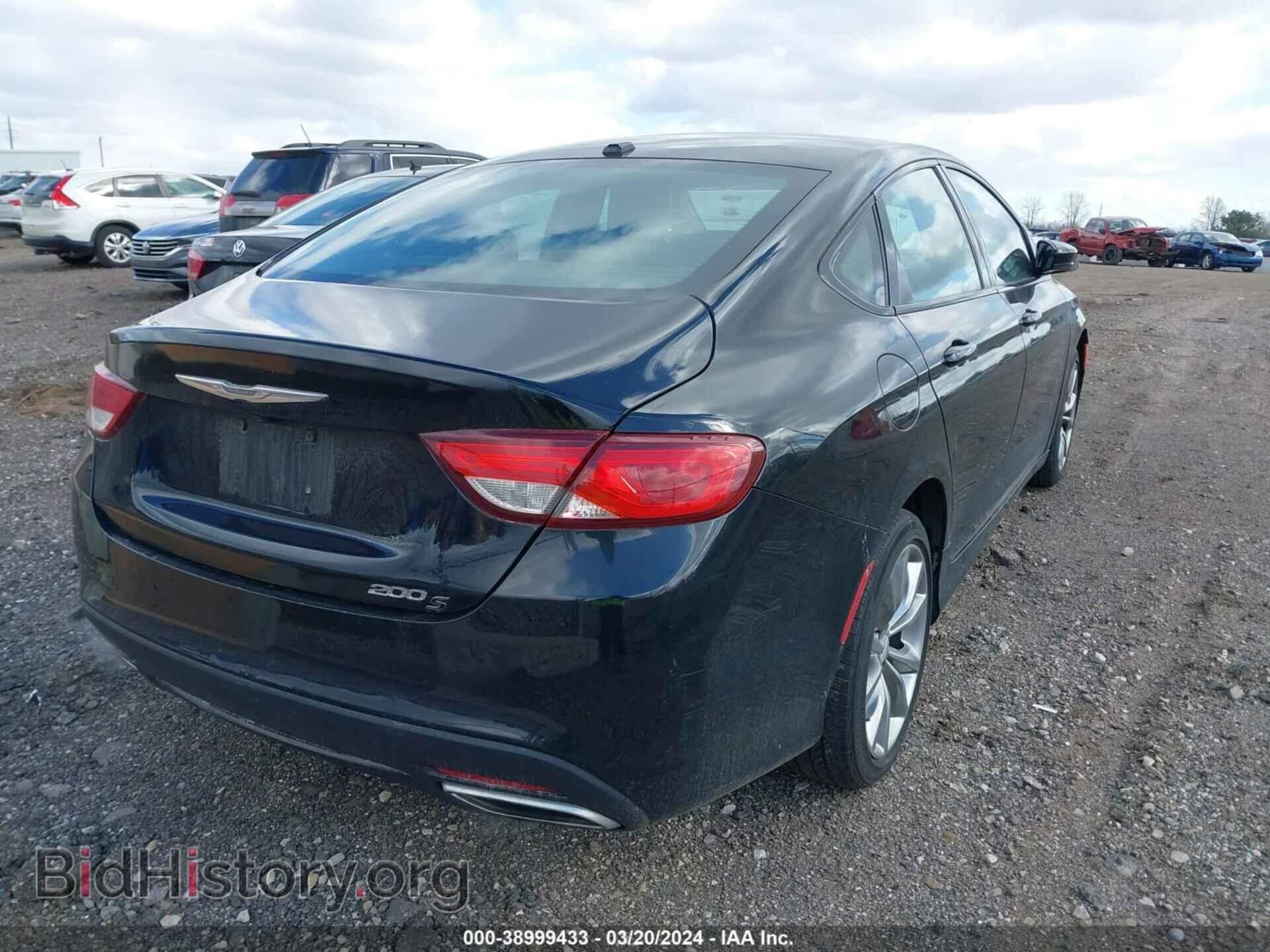 2015 CHRYSLER 200 - VIN: 1C3CCCBB0FN554840 - Photo 4