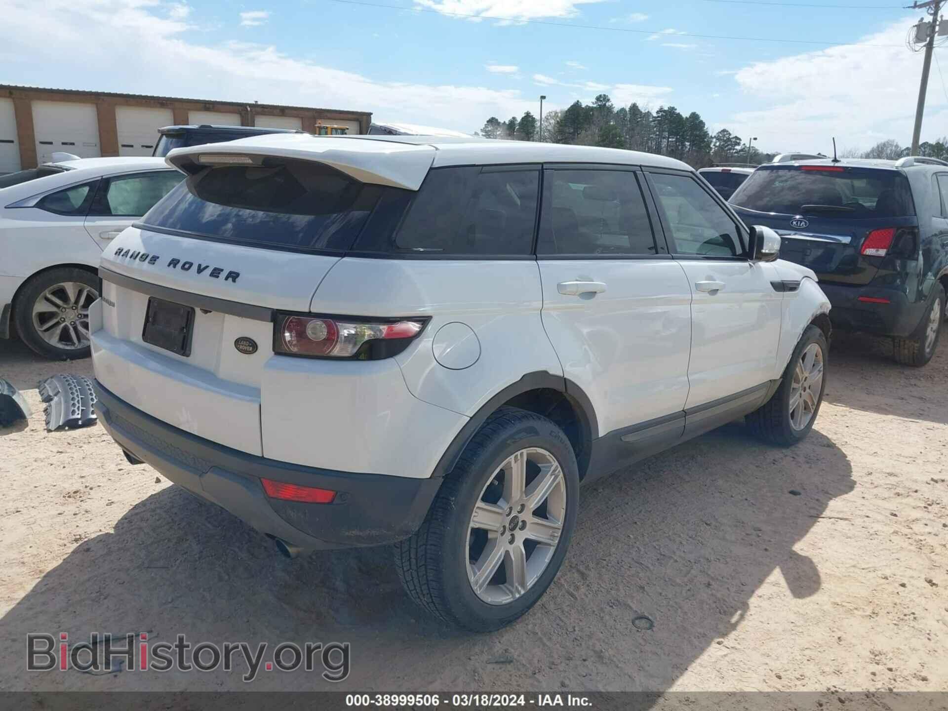 2012 LAND ROVER RANGE ROVER EVOQUE - VIN: SALVR2BG1CH699008 - Фото 4