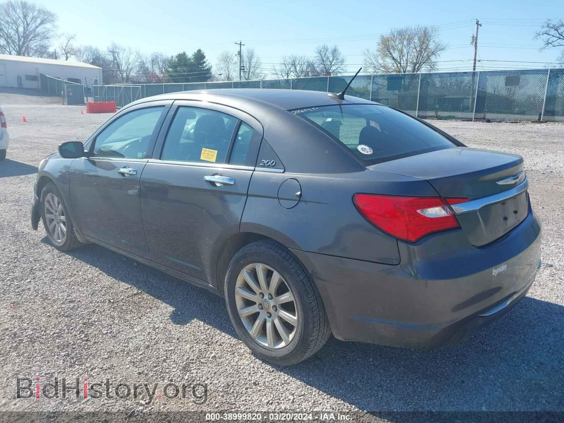 2014 CHRYSLER 200 - VIN: 1C3CCBCG4EN179327 - Фото 3