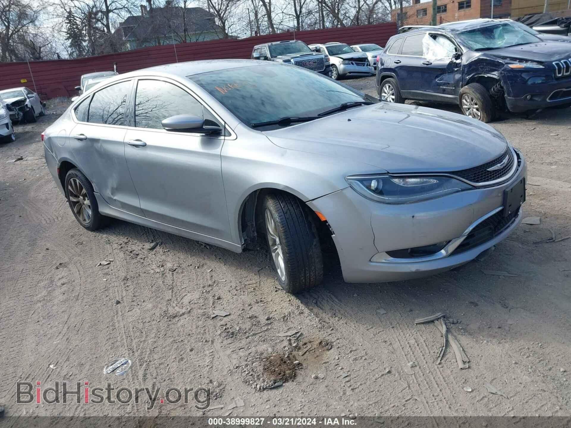 Фотография 1C3CCCCB7FN549519 - CHRYSLER 200 2015