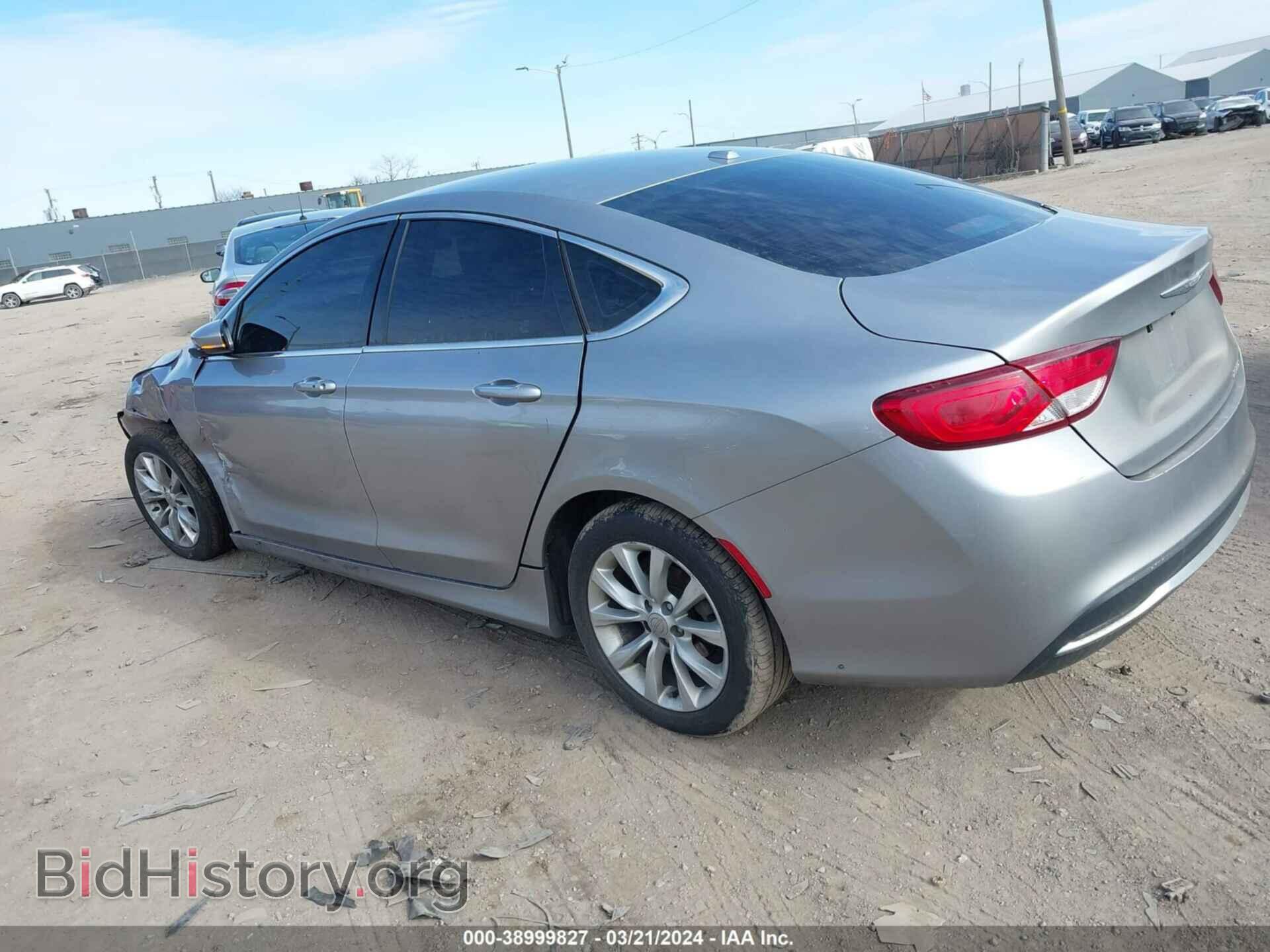 2015 CHRYSLER 200 - VIN: 1C3CCCCB7FN549519 - Фото 3