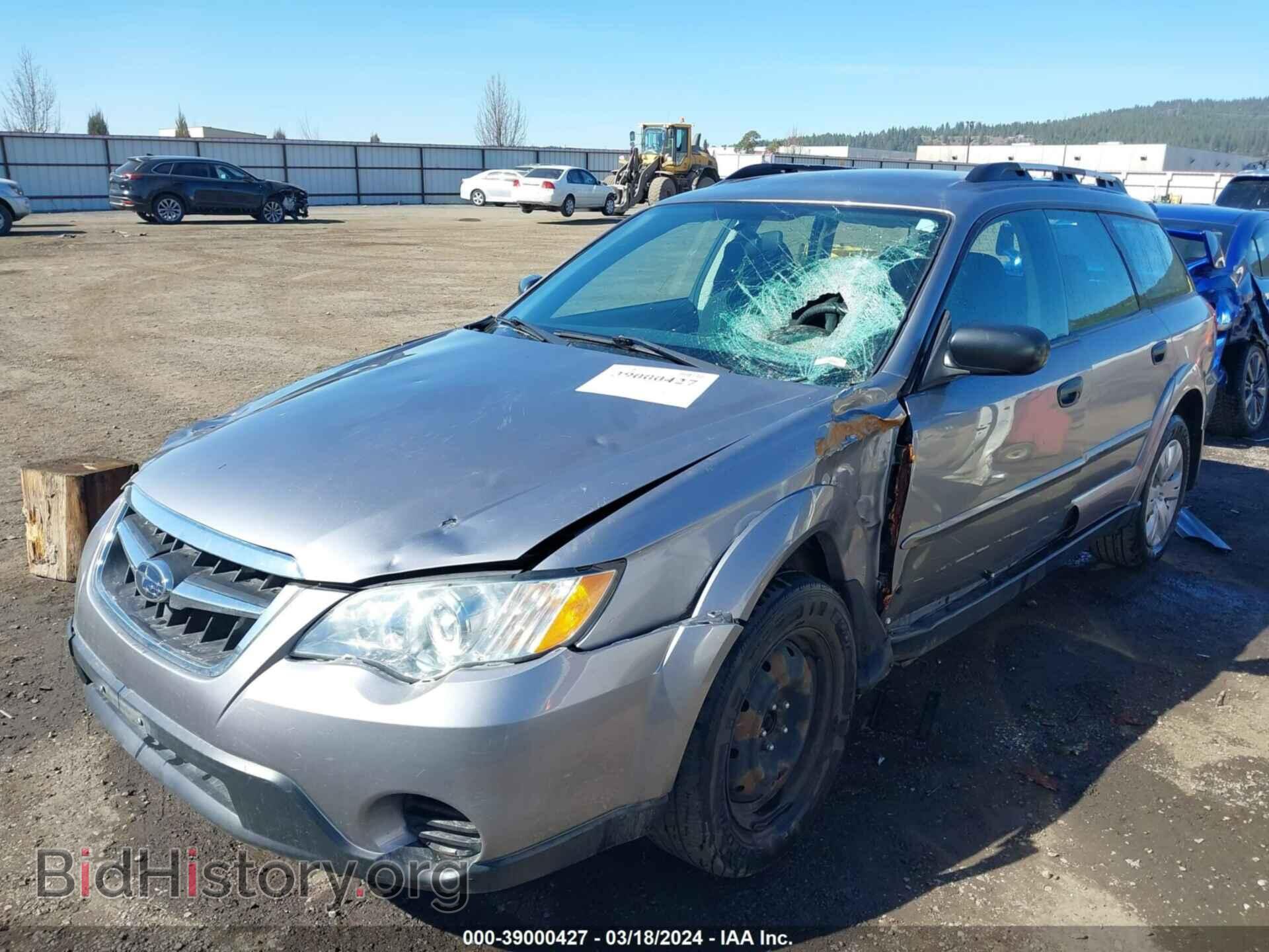 2008 SUBARU OUTBACK - VIN: 4S4BP60C687357456 - Фото 2