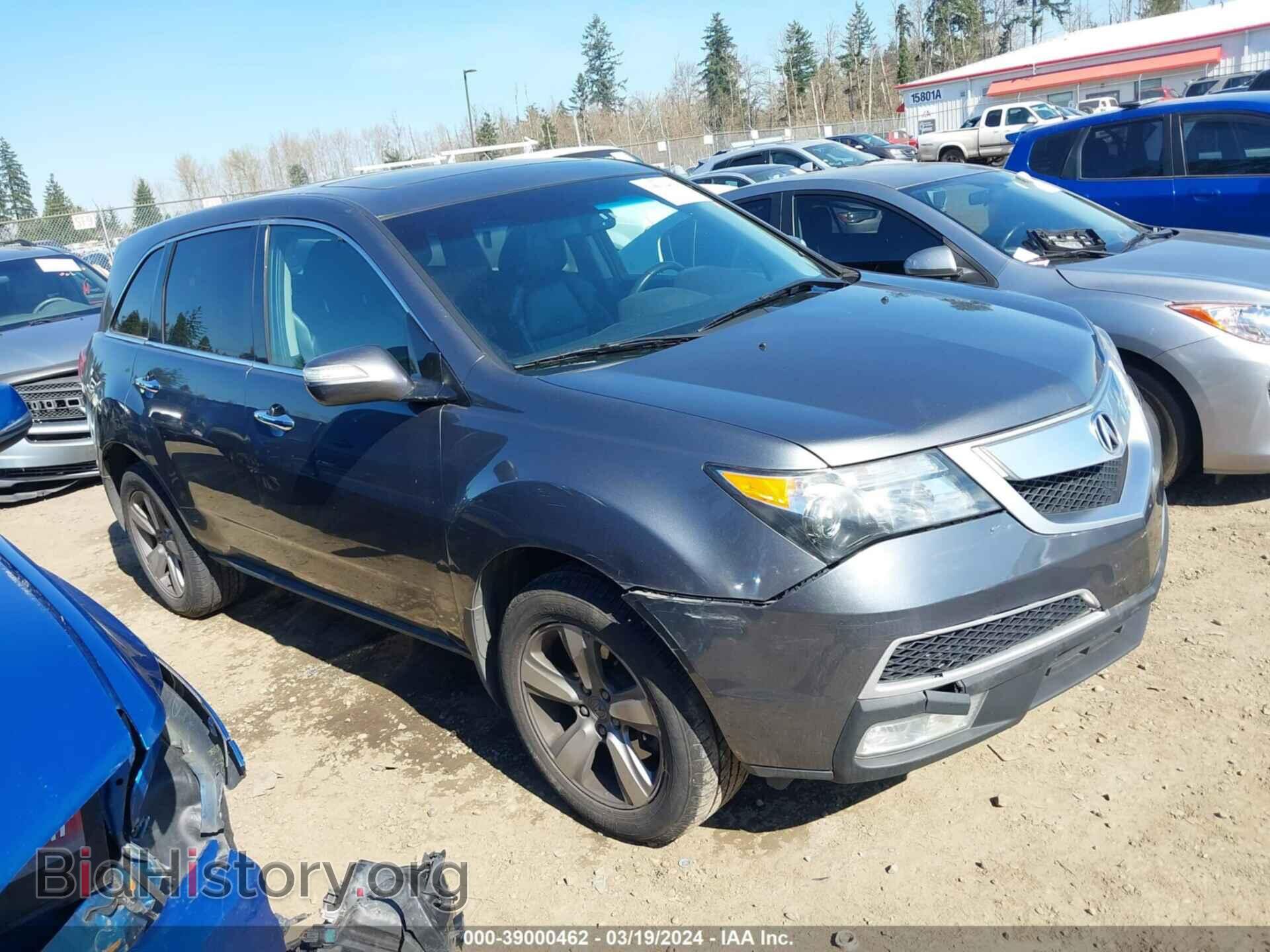Photo 2HNYD2H31CH506187 - ACURA MDX 2012