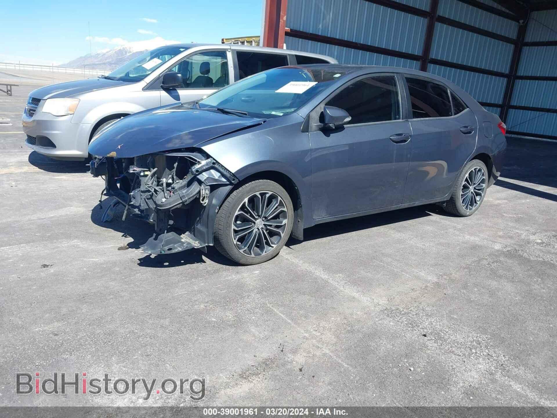 2014 TOYOTA COROLLA - VIN: 2T1BURHE5EC136929 - Фото 2