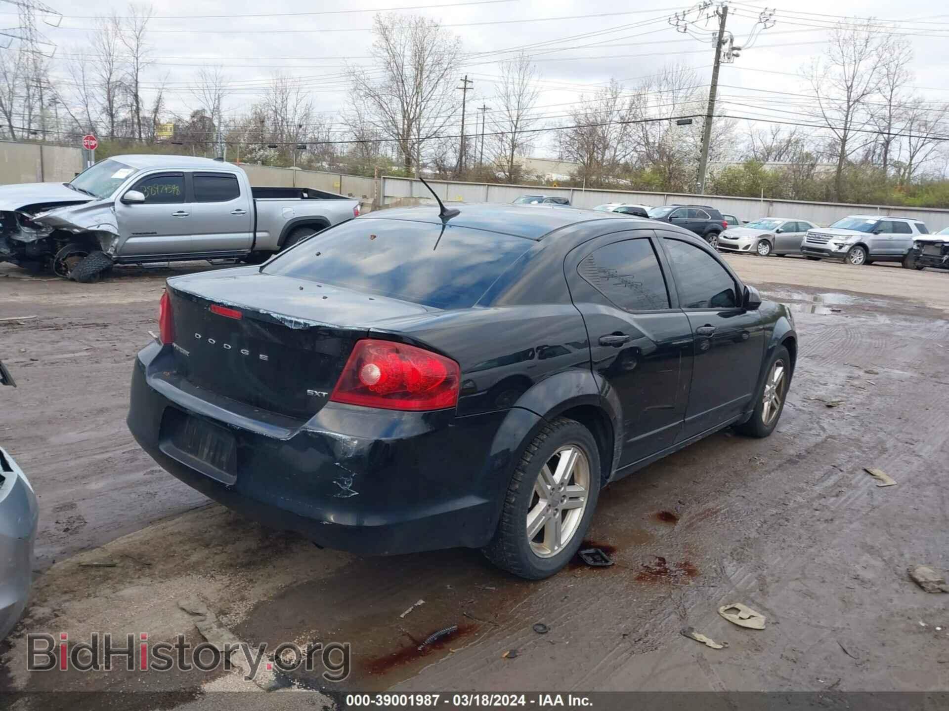 2013 DODGE AVENGER - VIN: 1C3CDZCB6DN562565 - Фото 4