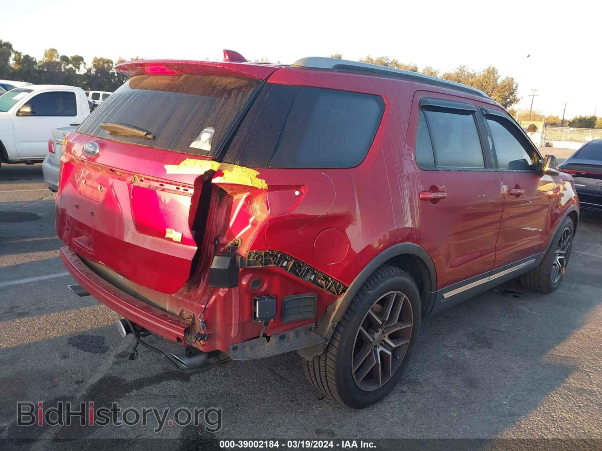 2017 FORD EXPLORER - VIN: 1FM5K7D89HGC77124 - Фото 4