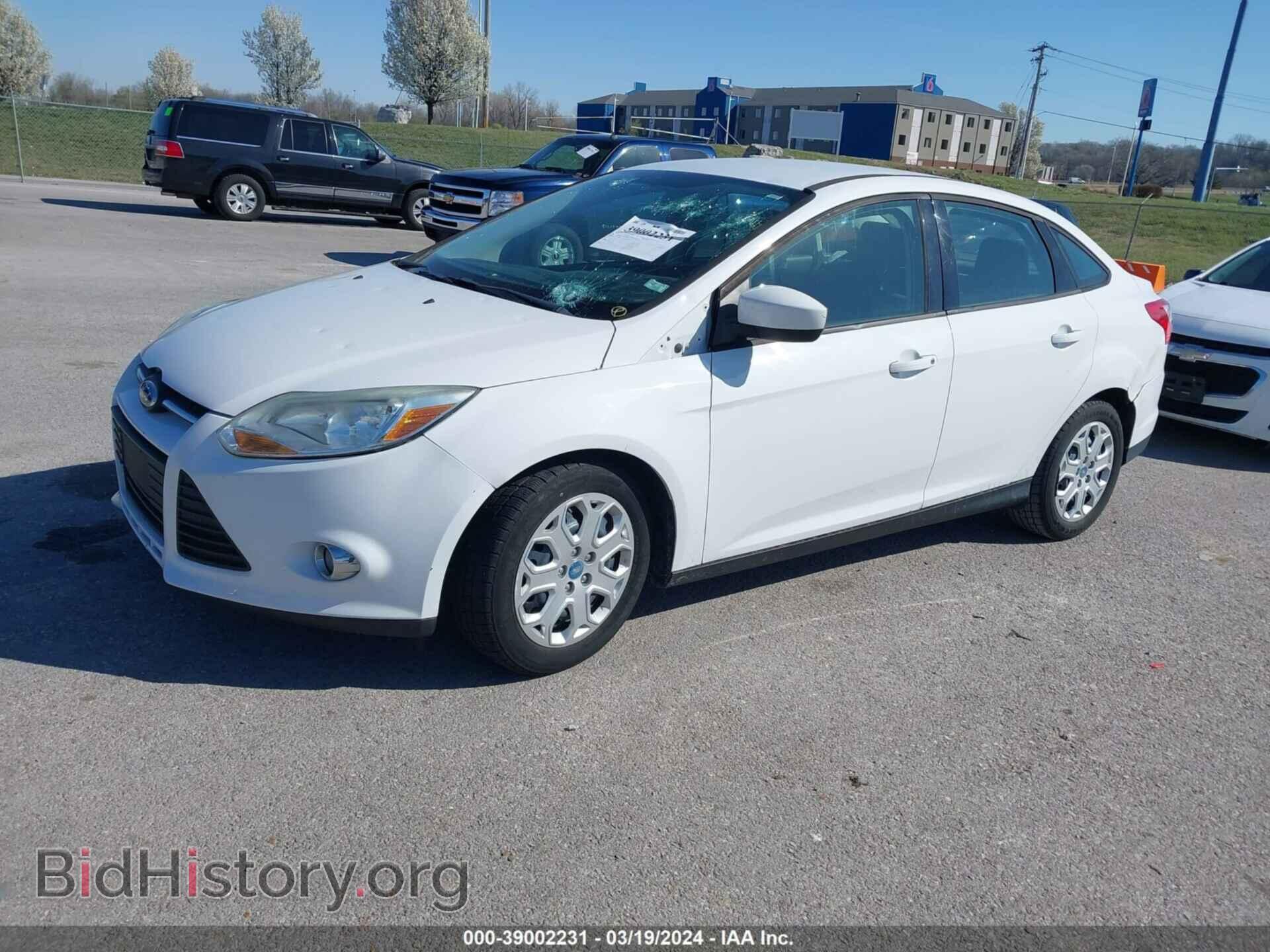 2012 FORD FOCUS - VIN: 1FAHP3F22CL211668 - Фото 2