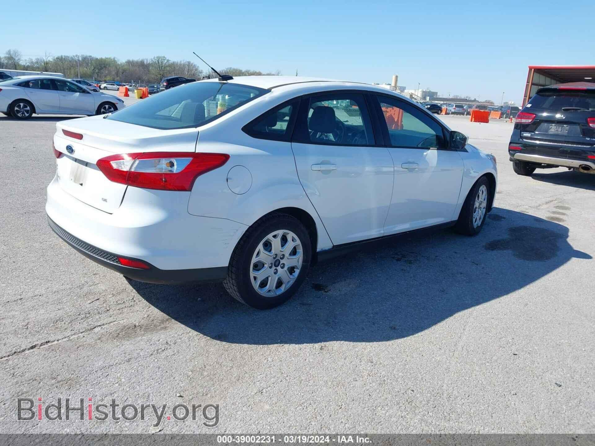 2012 FORD FOCUS - VIN: 1FAHP3F22CL211668 - Фото 4