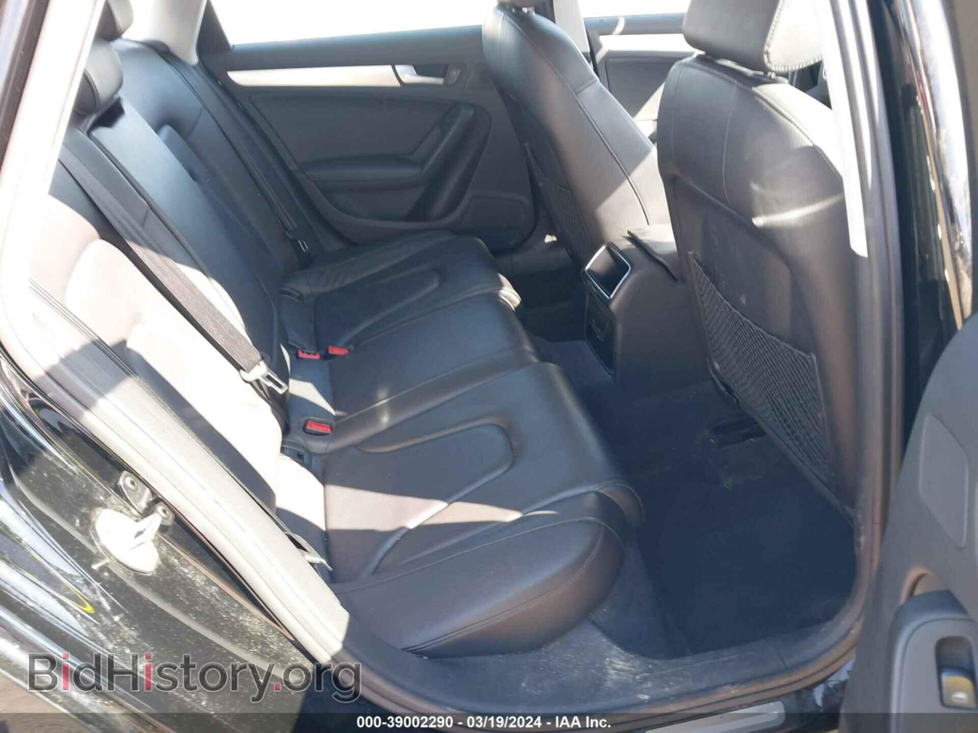 2012 AUDI A4 - VIN: WAUBFAFL7CN000919 - Фото 8