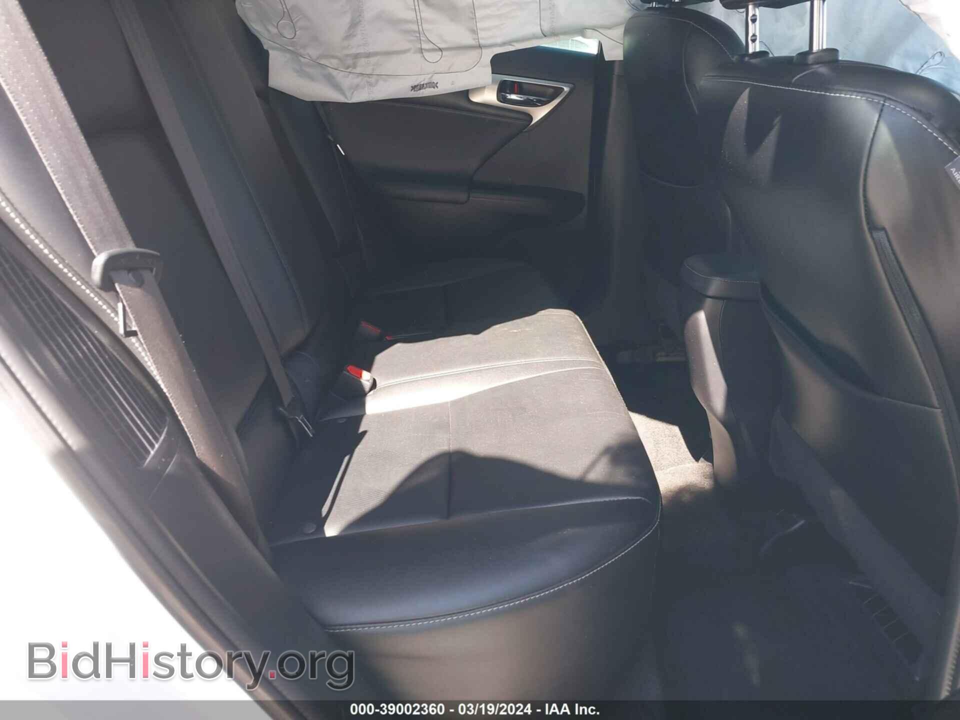 2017 LEXUS CT 200H - VIN: JTHKD5BH5H2297942 - Фото 8