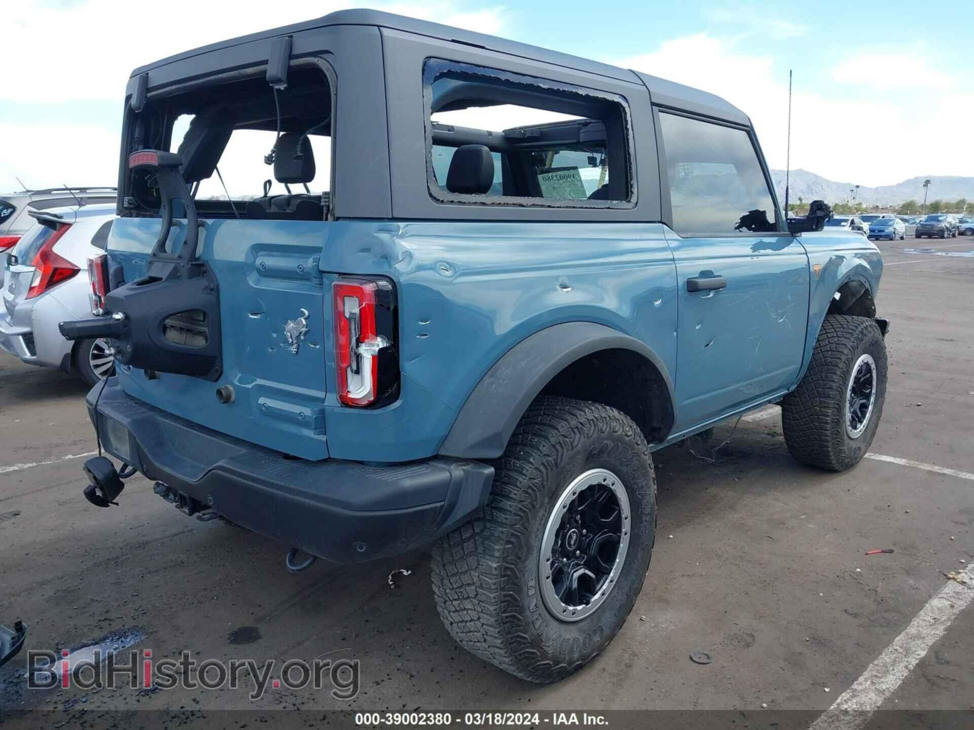 2022 FORD BRONCO - VIN: 1FMDE5CP9NLB32409 - Фото 4