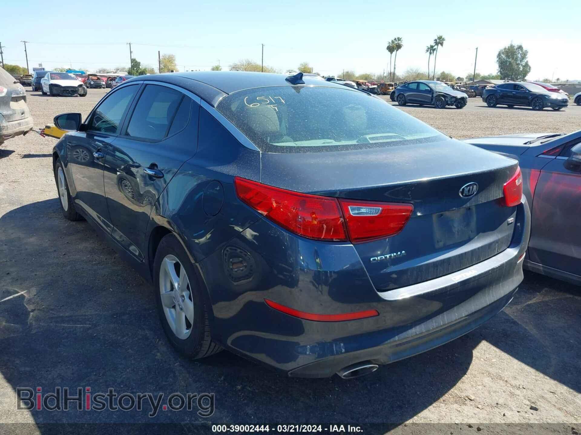 2015 KIA OPTIMA - VIN: KNAGM4A72F5546796 - Фото 3