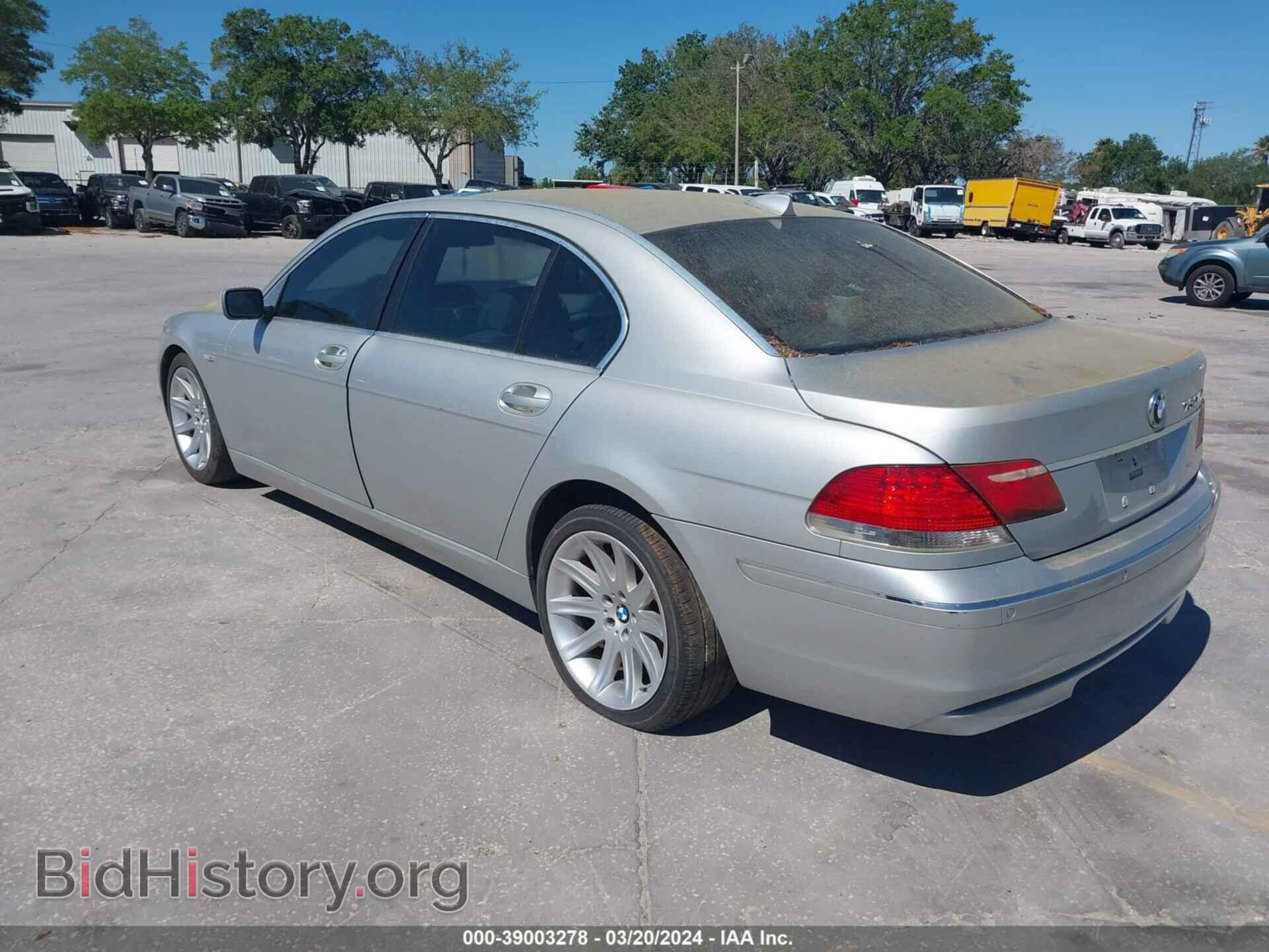 2006 BMW 750LI - VIN: WBAHN83546BT33889 - Photo 3