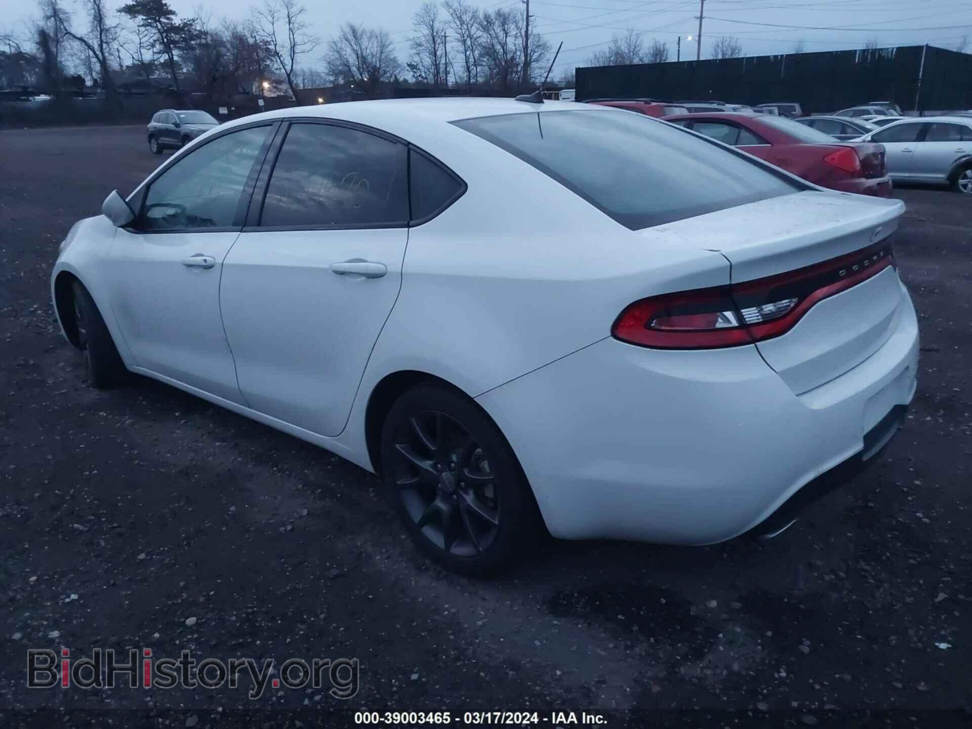 2015 DODGE DART - VIN: 1C3CDFBBXFD362930 - Фото 3