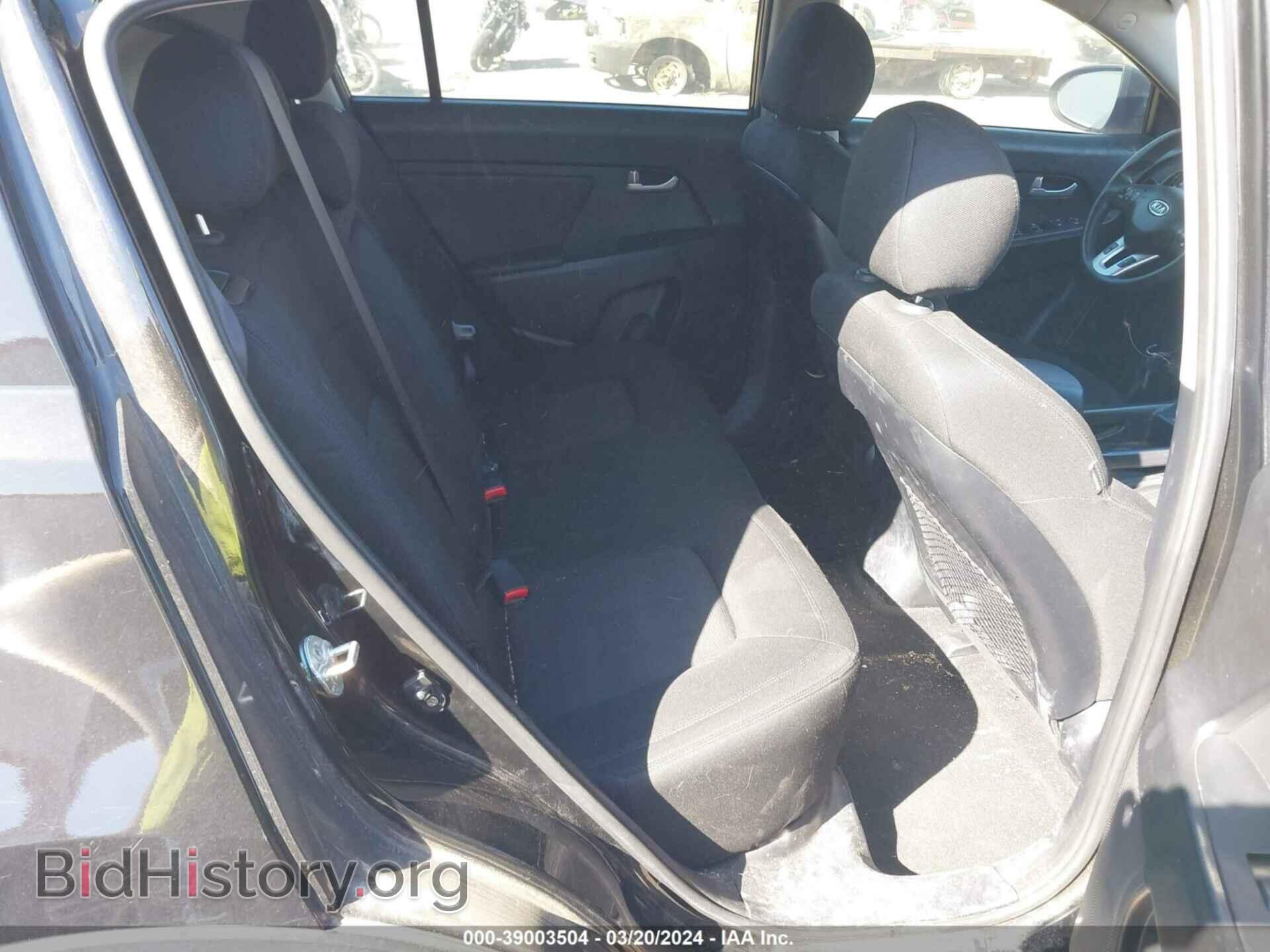 2011 KIA SPORTAGE - VIN: KNDPBCA20B7166345 - Фото 8