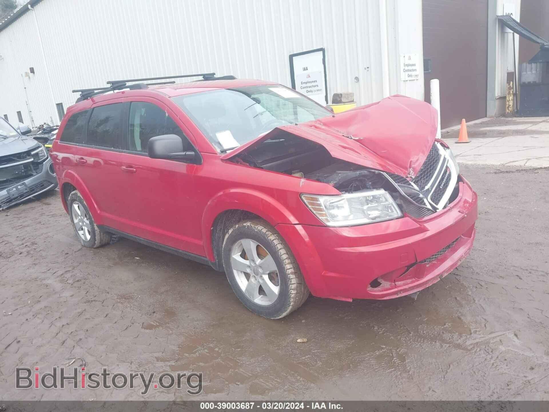 Photo 3C4PDCAB1DT510564 - DODGE JOURNEY 2013