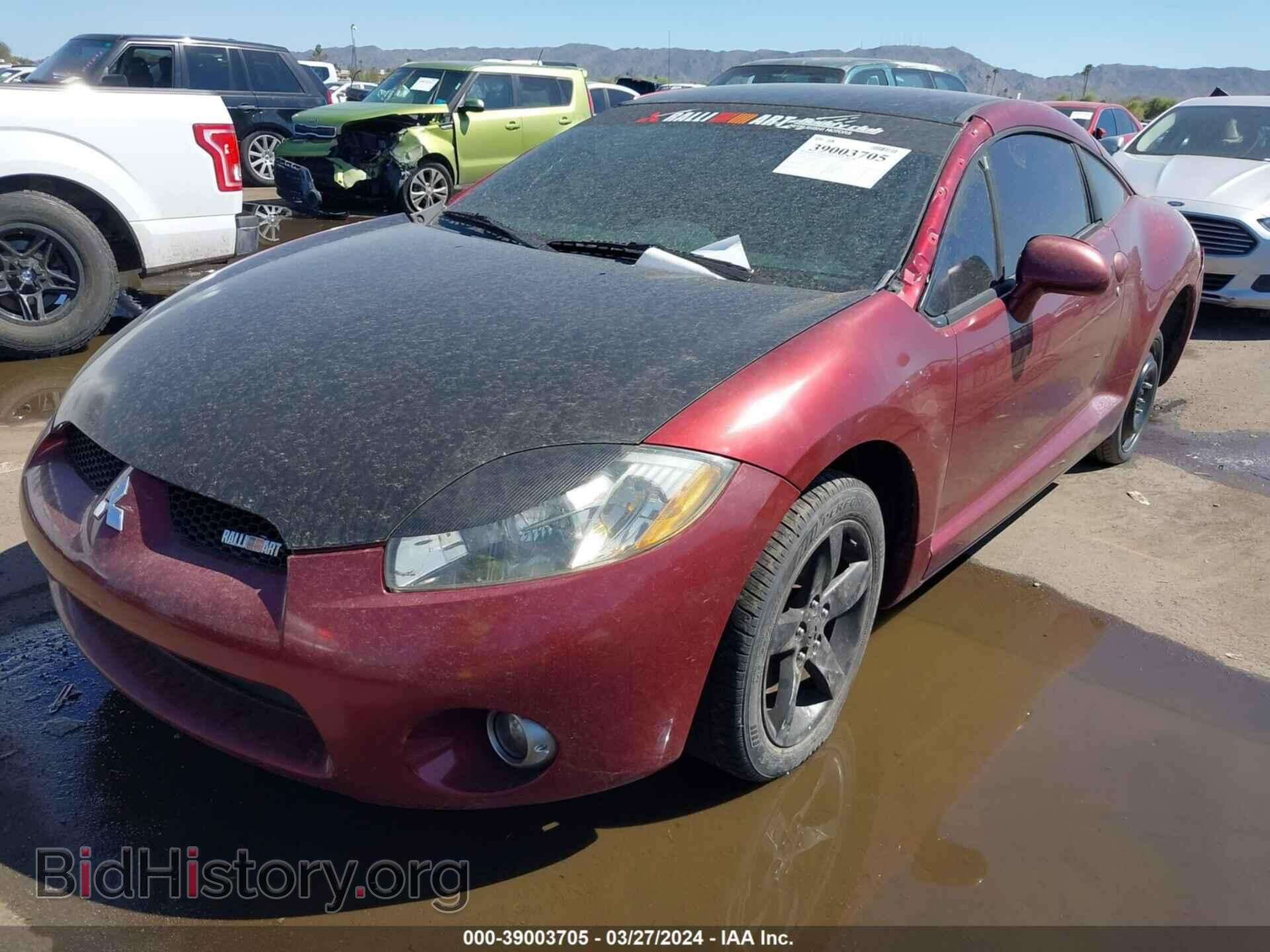 2007 MITSUBISHI ECLIPSE - VIN: 4A3AK24F57E002555 - Photo 2