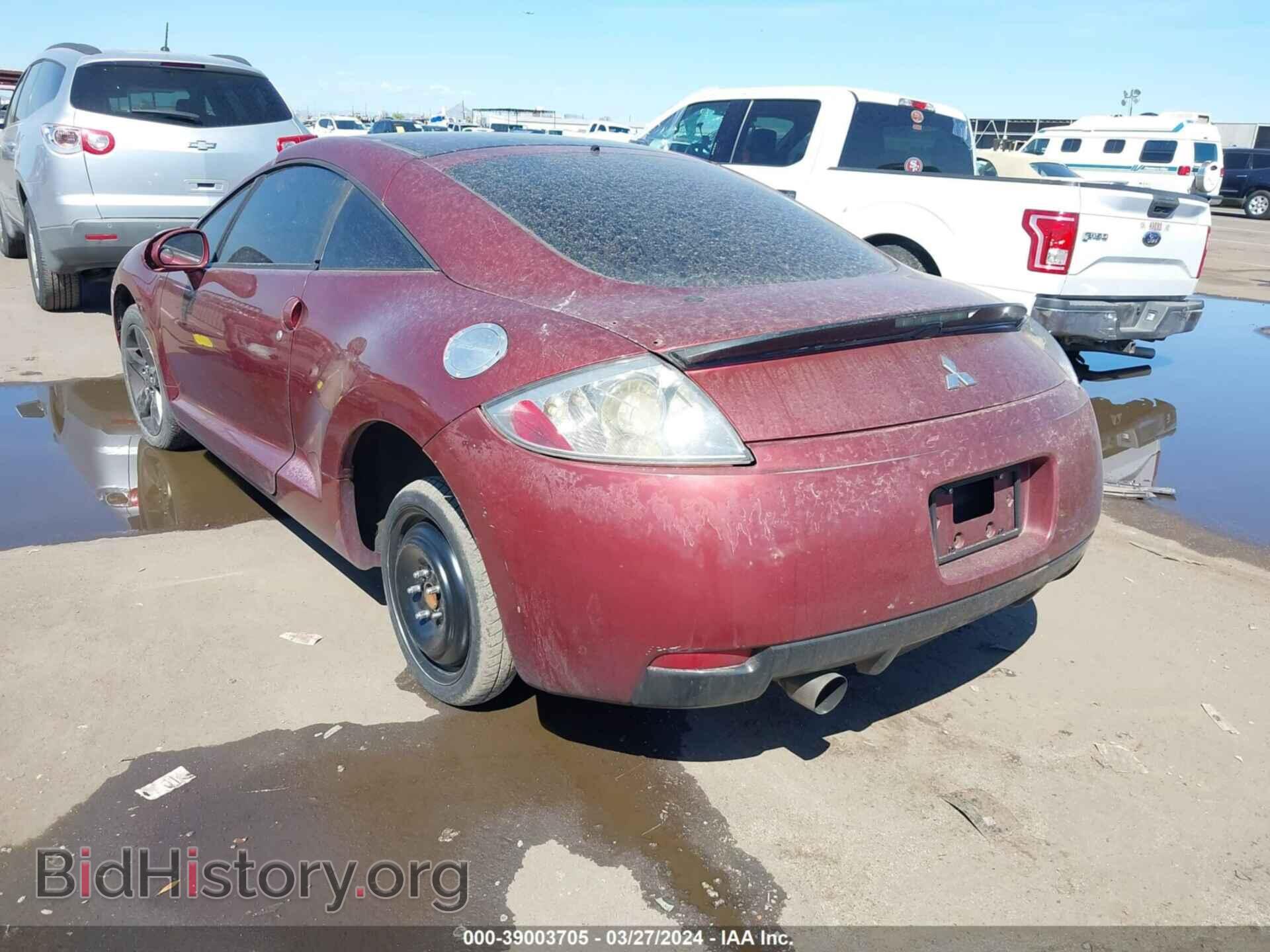 2007 MITSUBISHI ECLIPSE - VIN: 4A3AK24F57E002555 - Photo 3