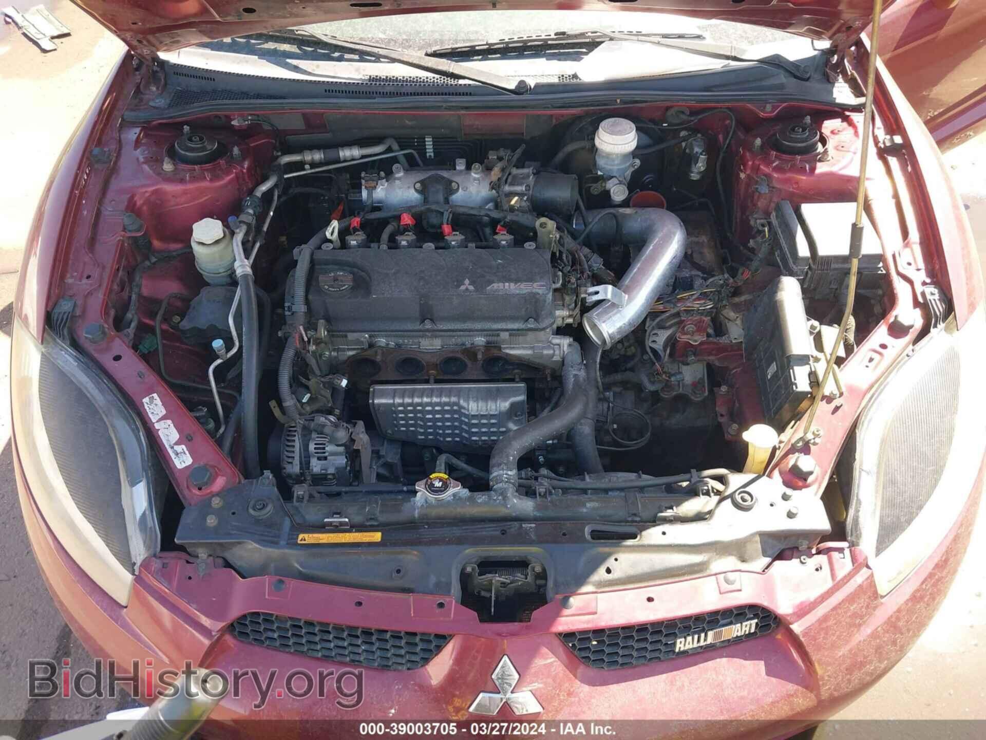 2007 MITSUBISHI ECLIPSE - VIN: 4A3AK24F57E002555 - Photo 10