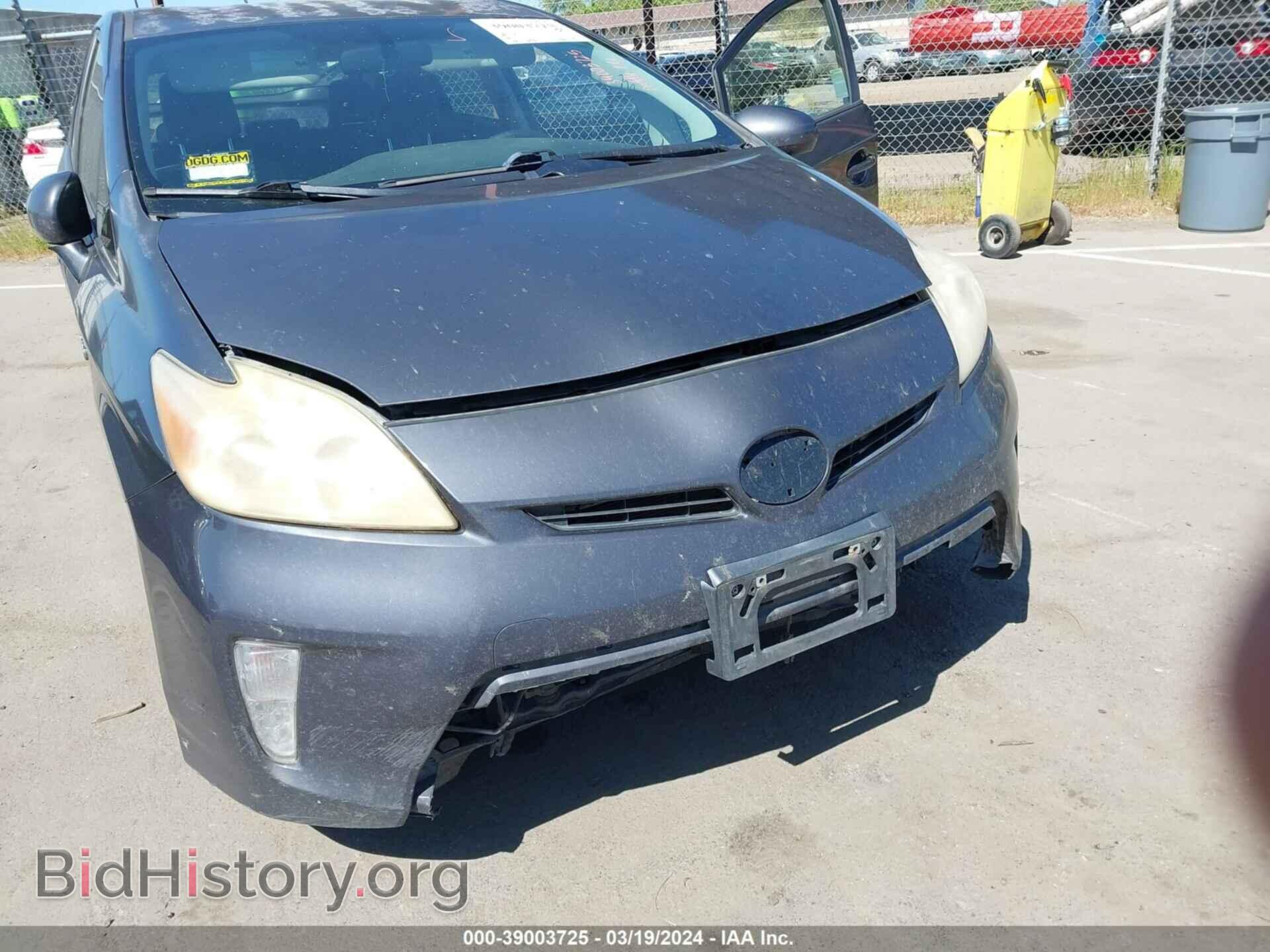 2012 TOYOTA PRIUS - VIN: JTDKN3DU3C5423669 - Фото 6