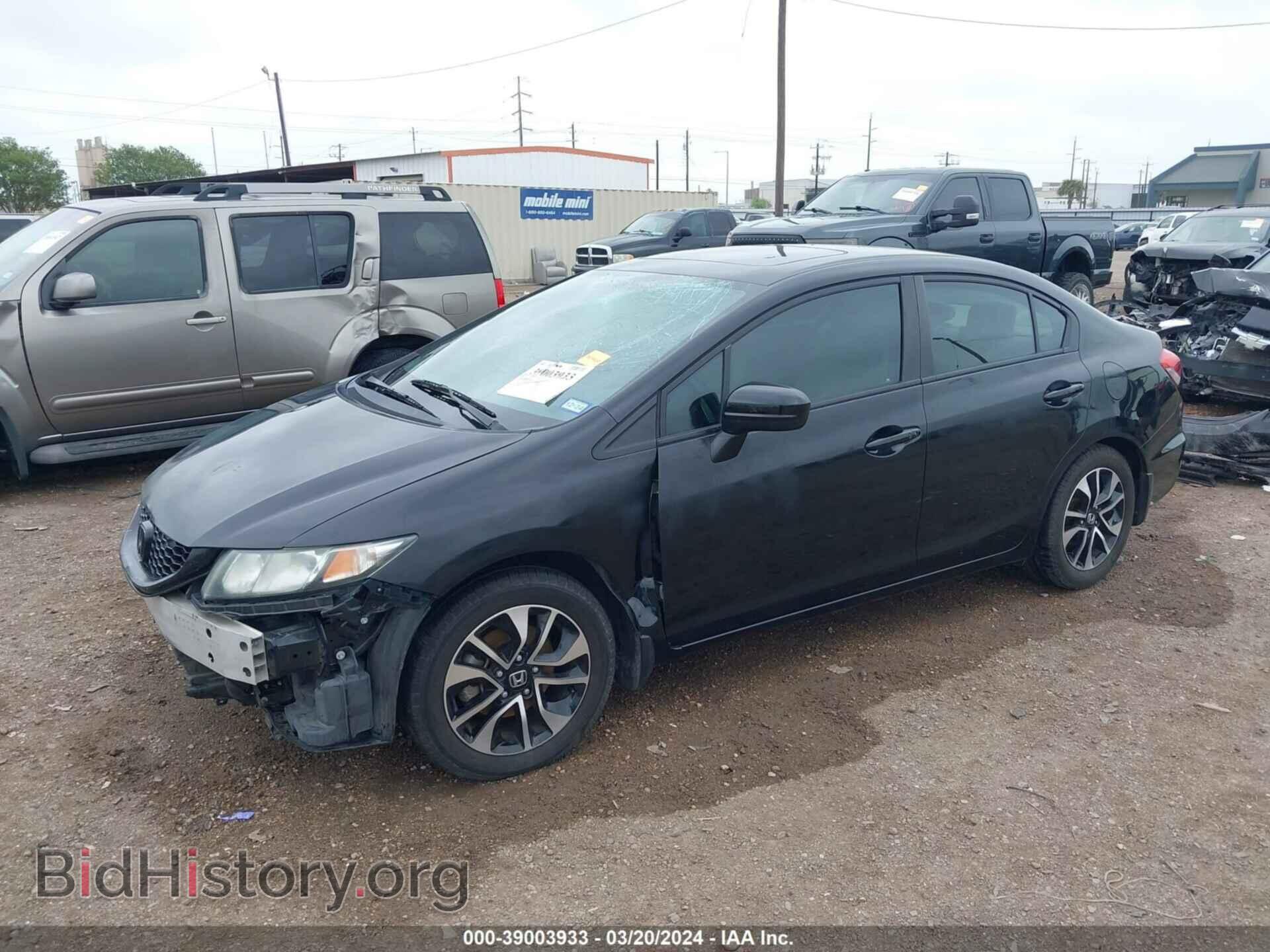 2014 HONDA CIVIC - VIN: 19XFB2F86EE075958 - Фото 2