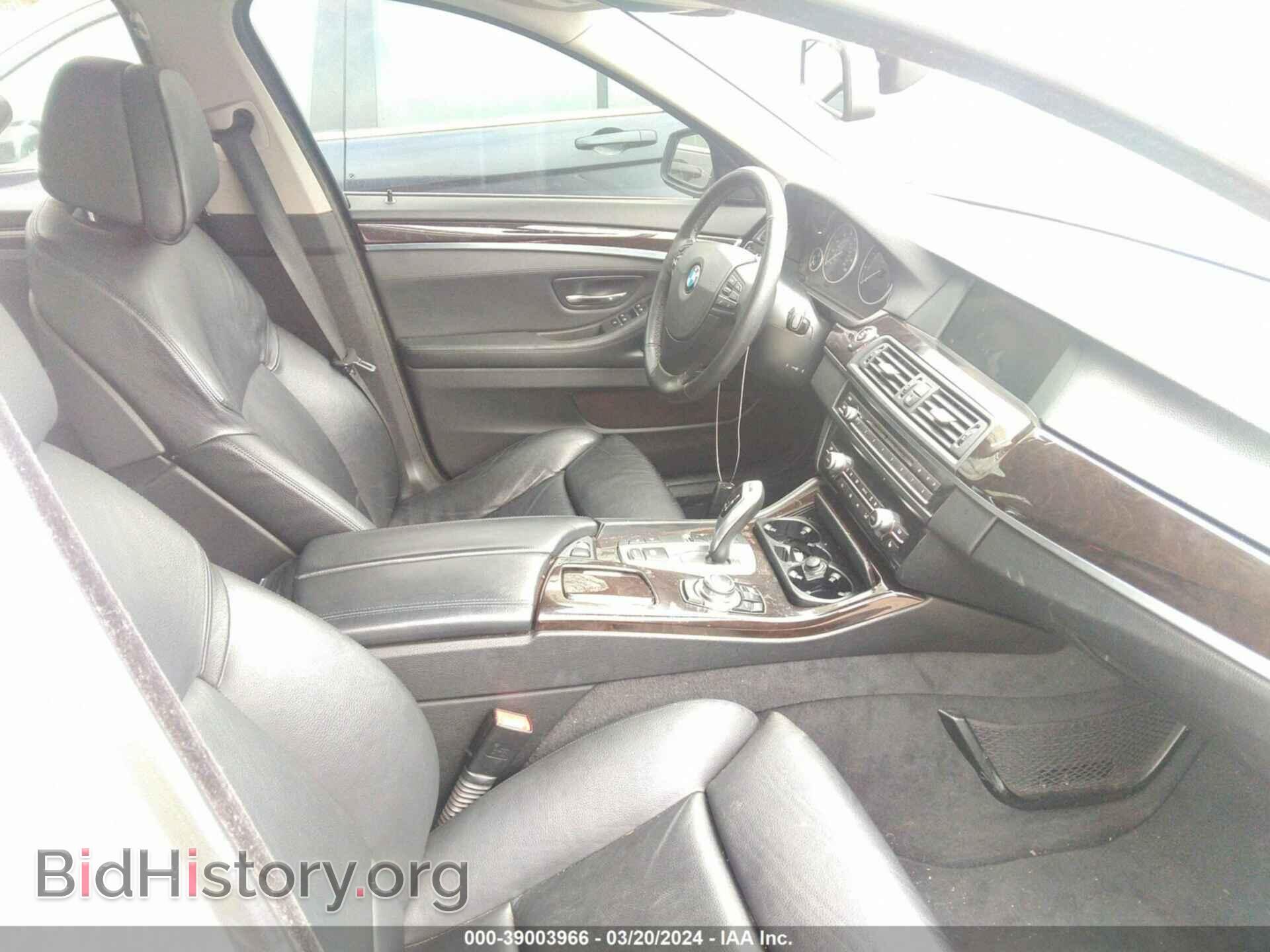 2013 BMW 528I - VIN: WBAXH5C55DD115457 - Фото 5