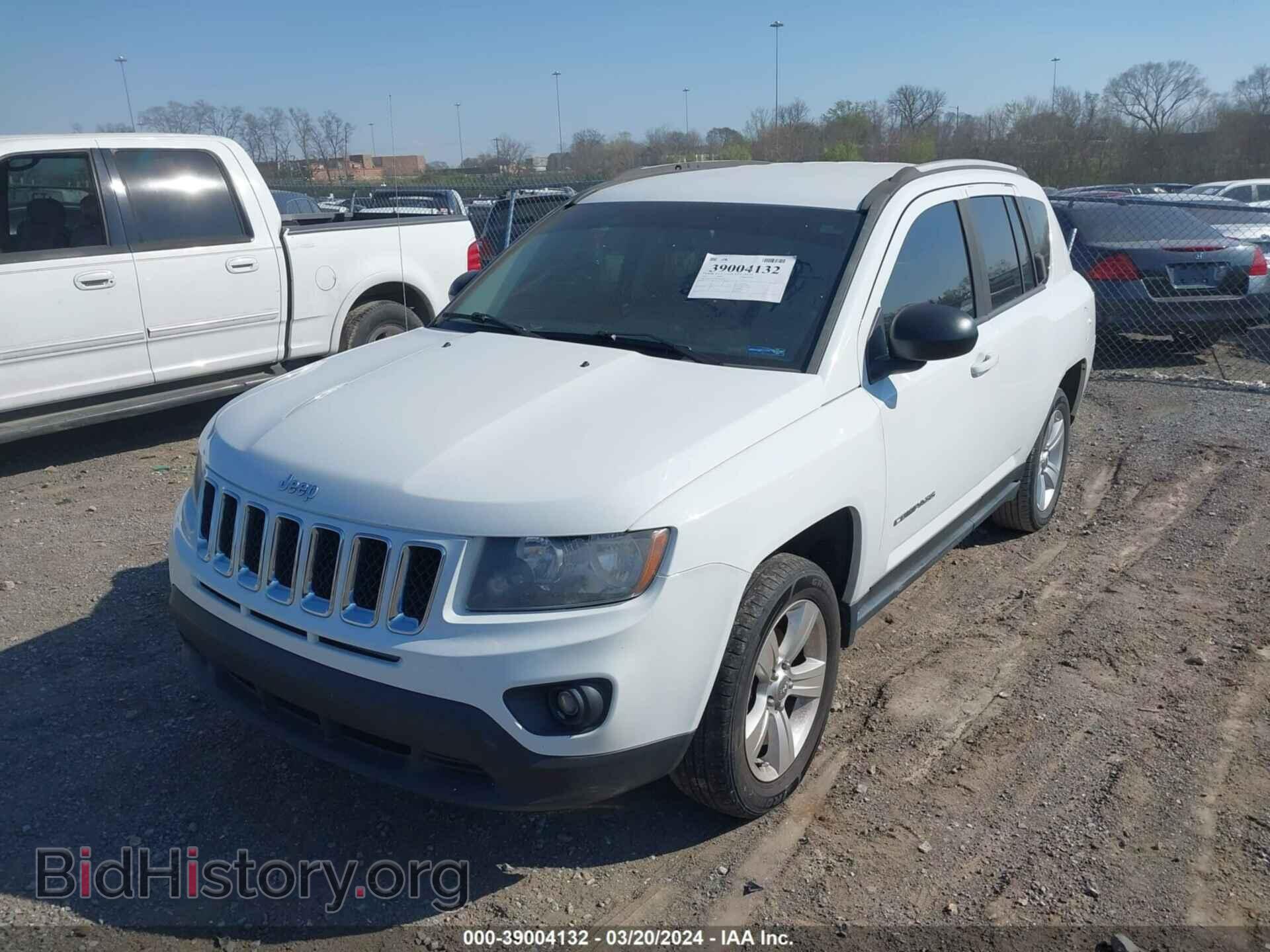 2016 JEEP COMPASS - VIN: 1C4NJCBA4GD518724 - Фото 2