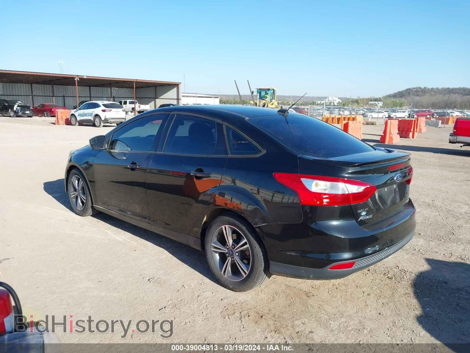 2014 FORD FOCUS - VIN: 1FADP3F29EL329654 - Фото 3