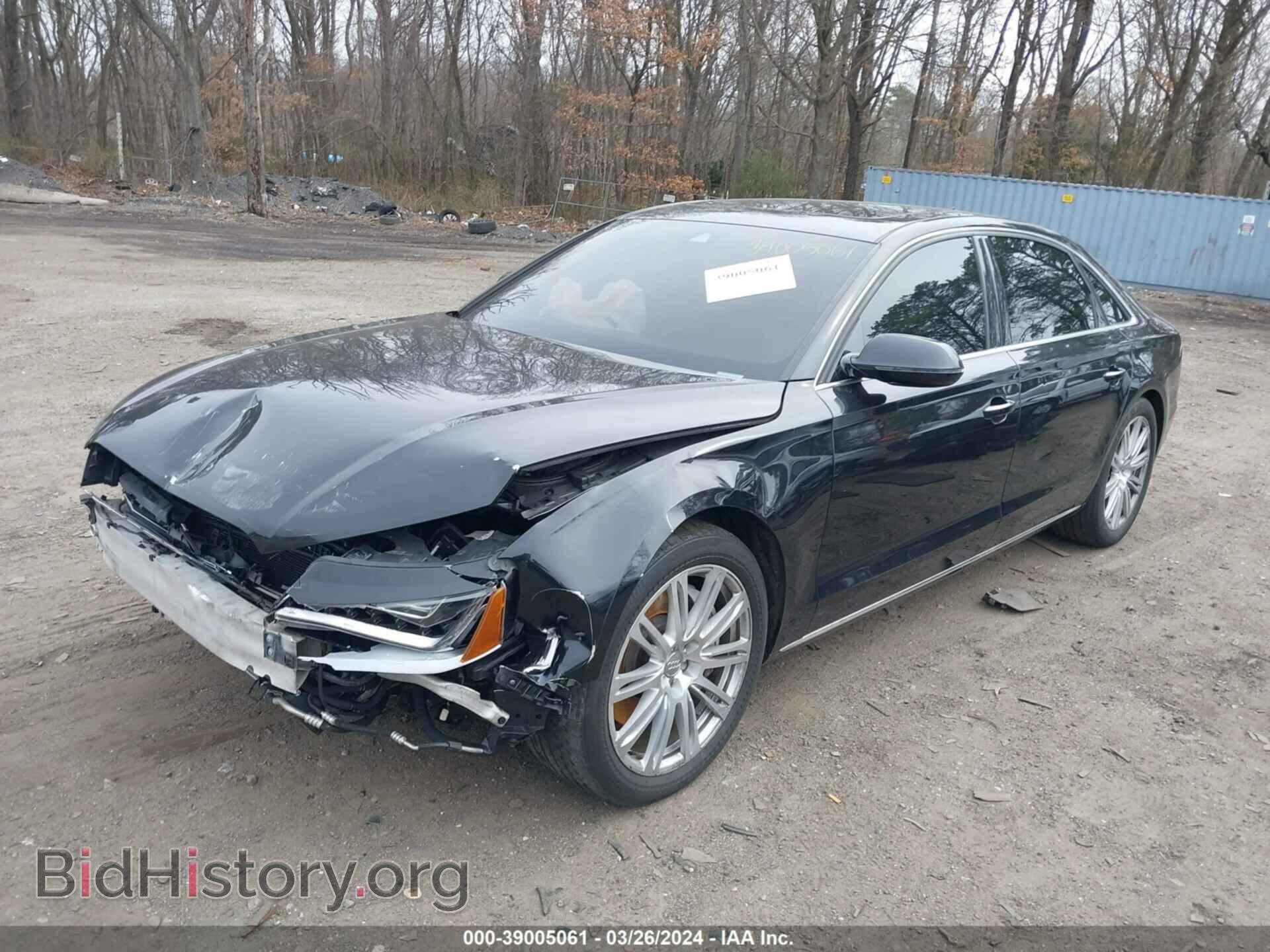 2012 AUDI A8 L - VIN: WAURVAFD4CN026890 - Фото 2