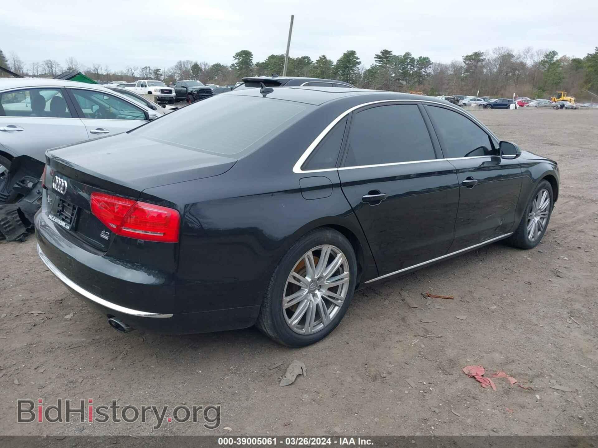 2012 AUDI A8 L - VIN: WAURVAFD4CN026890 - Фото 4