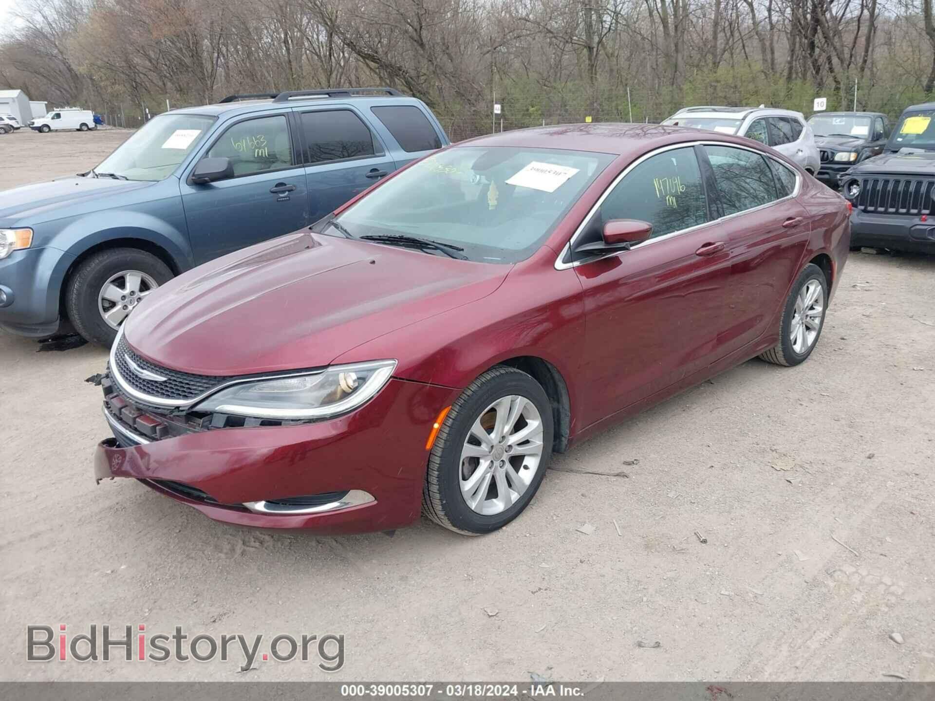 2015 CHRYSLER 200 - VIN: 1C3CCCAB3FN652875 - Фото 2