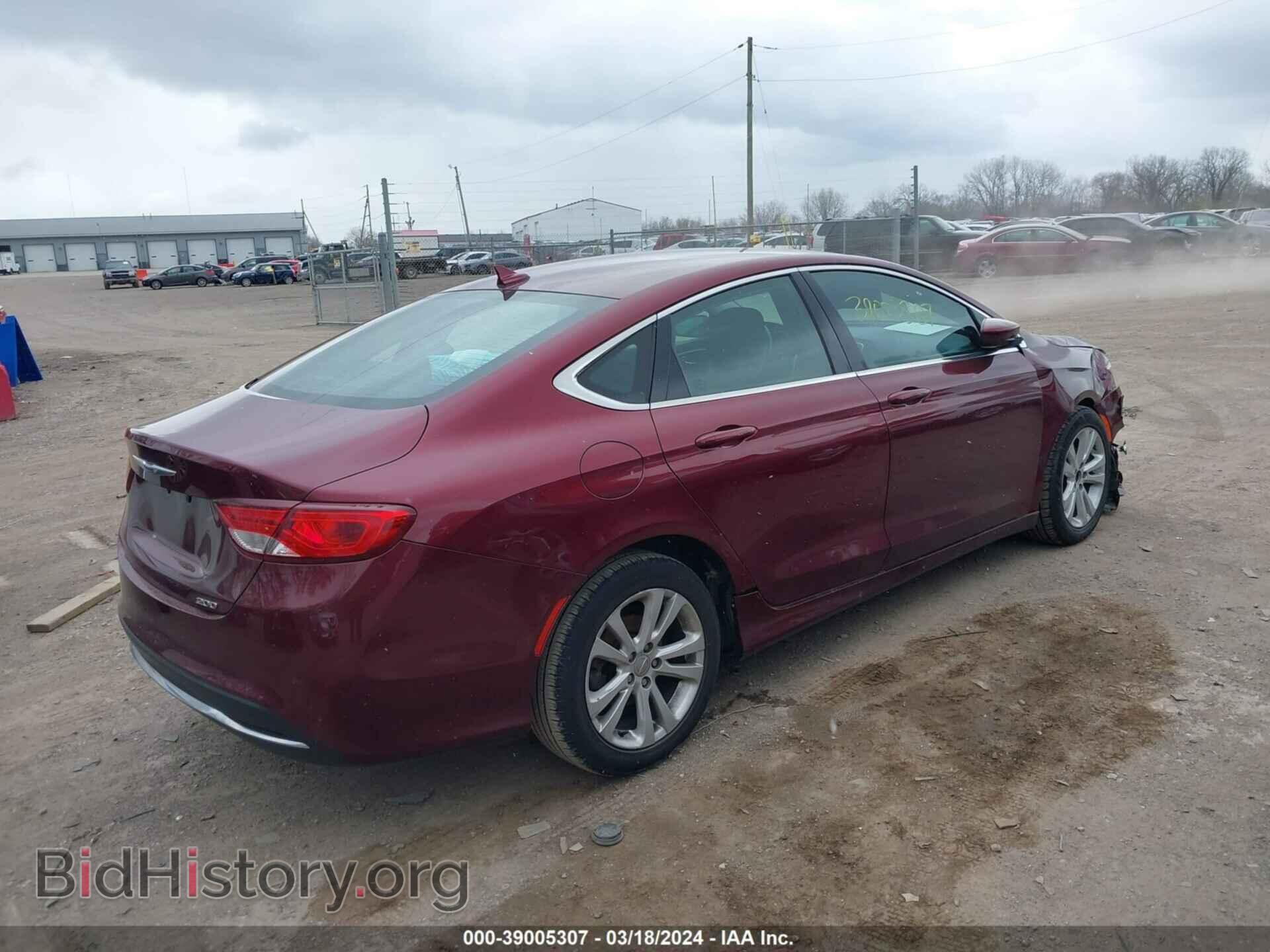 2015 CHRYSLER 200 - VIN: 1C3CCCAB3FN652875 - Фото 4
