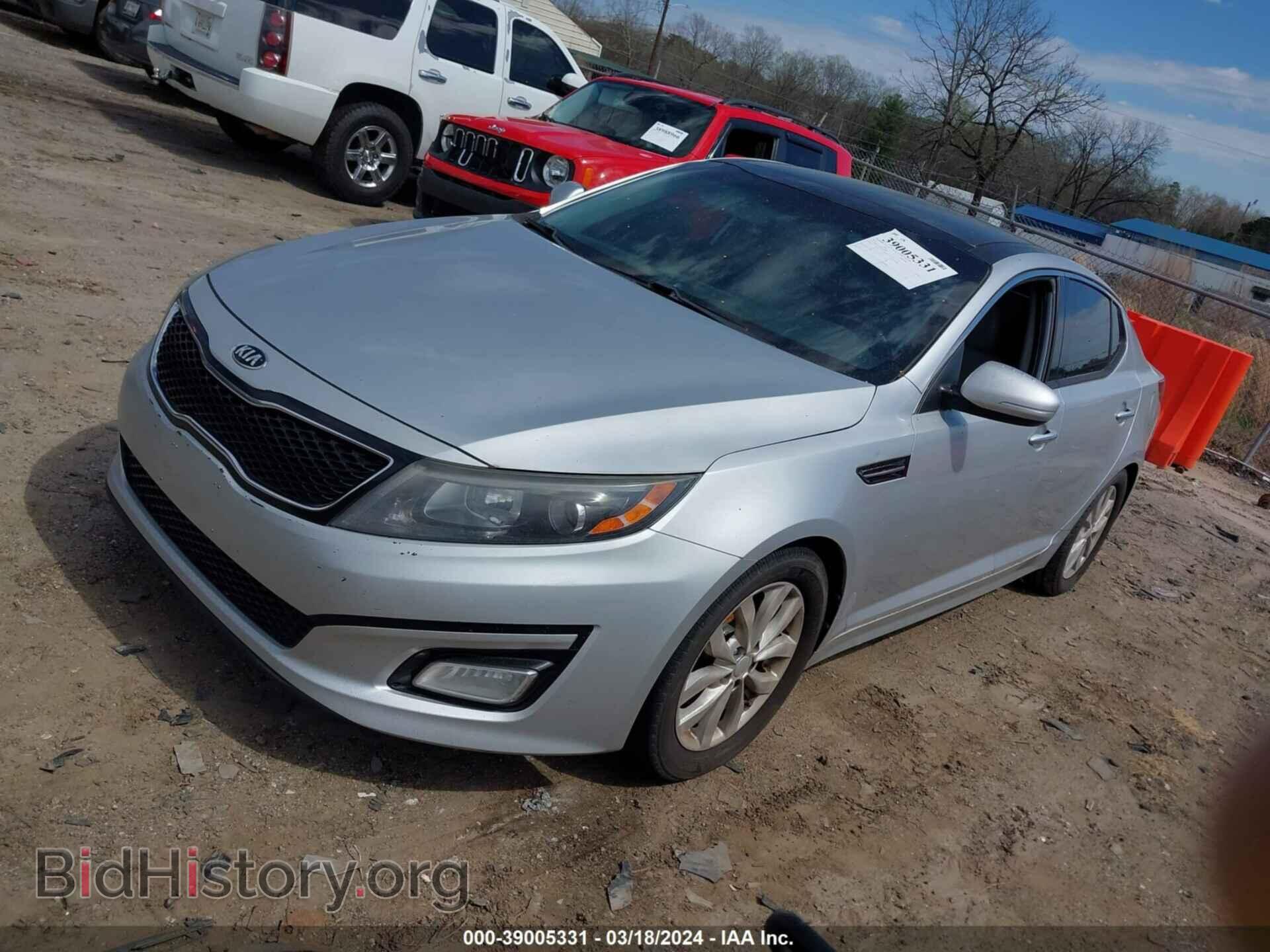 2015 KIA OPTIMA - VIN: 5XXGN4A73FG405800 - Фото 2