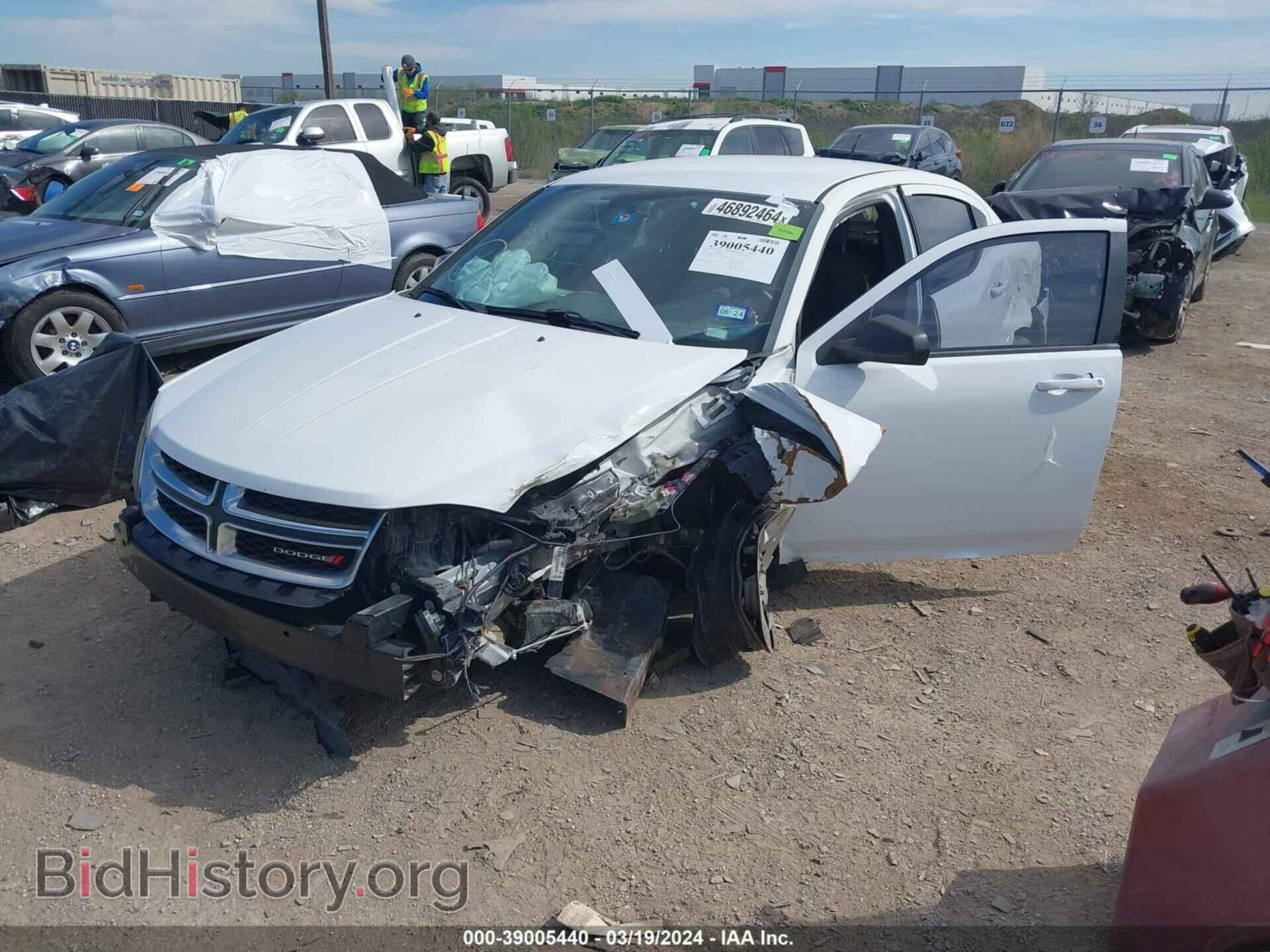 2013 DODGE AVENGER - VIN: 1C3CDZAB0DN753109 - Фото 2
