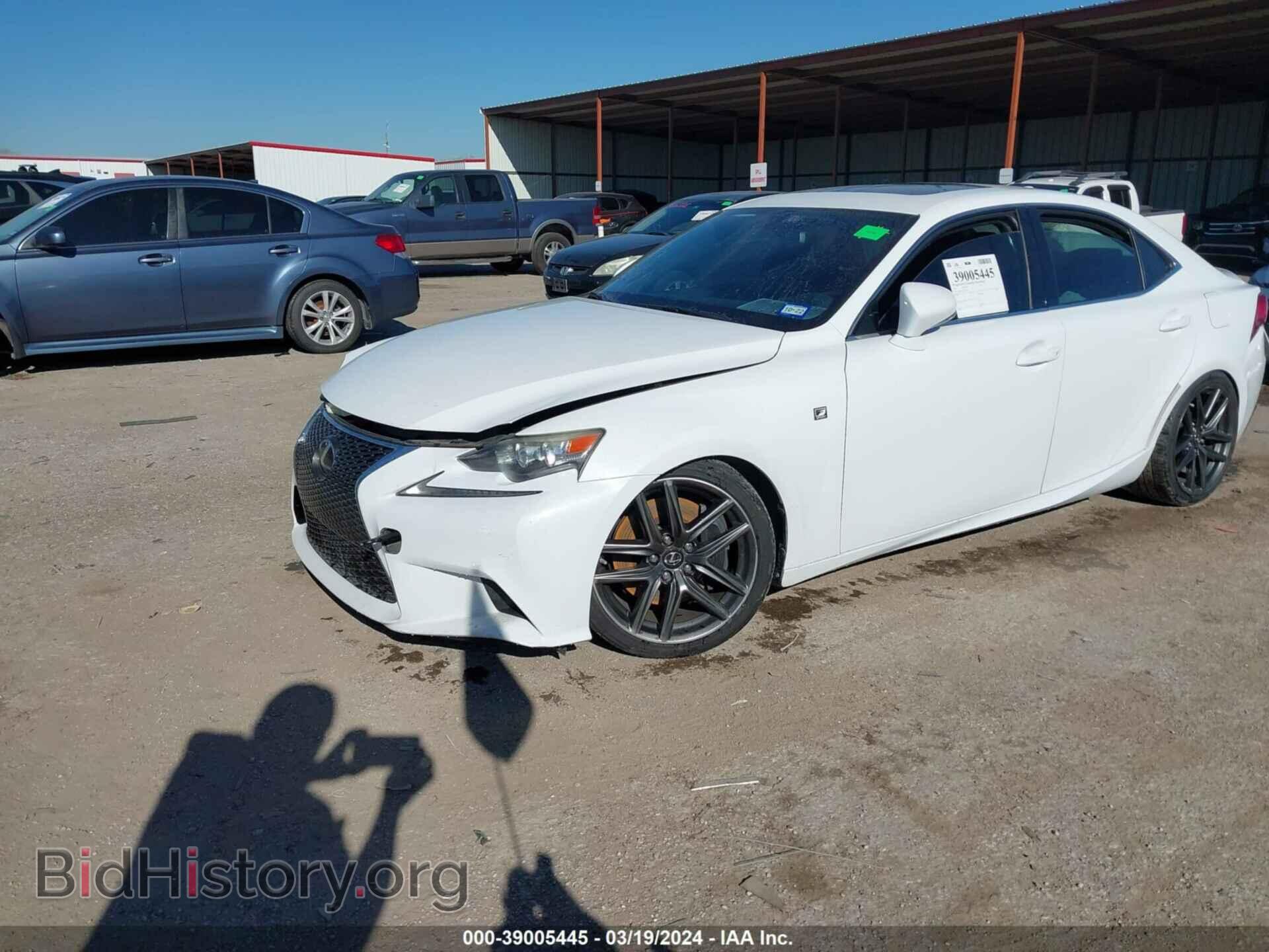 2014 LEXUS IS 350 - VIN: JTHBE1D23E5008985 - Фото 2