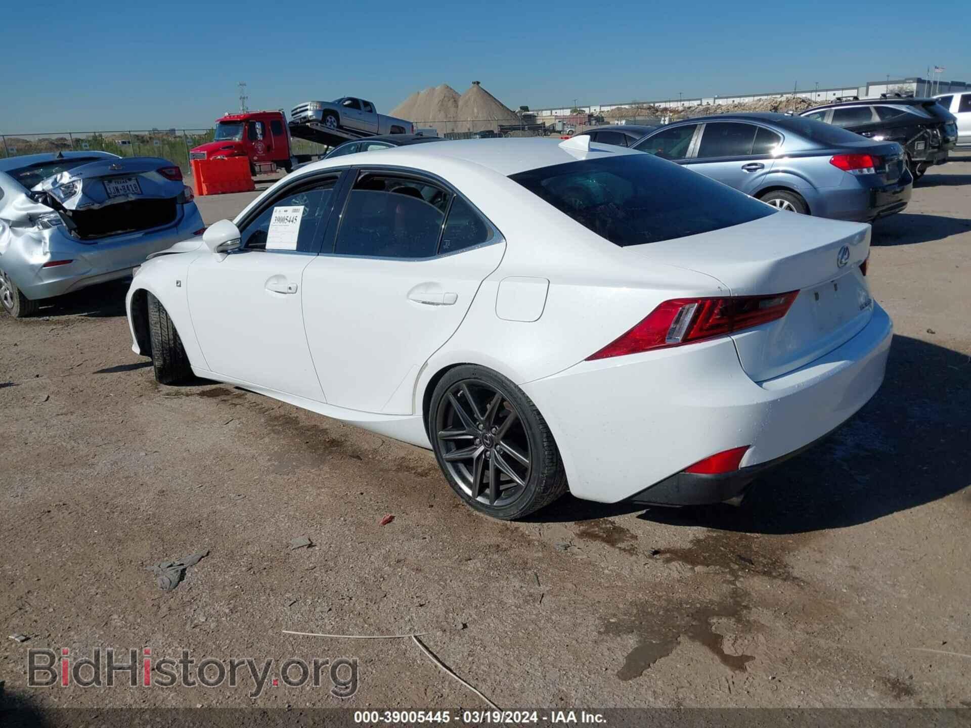 2014 LEXUS IS 350 - VIN: JTHBE1D23E5008985 - Фото 3